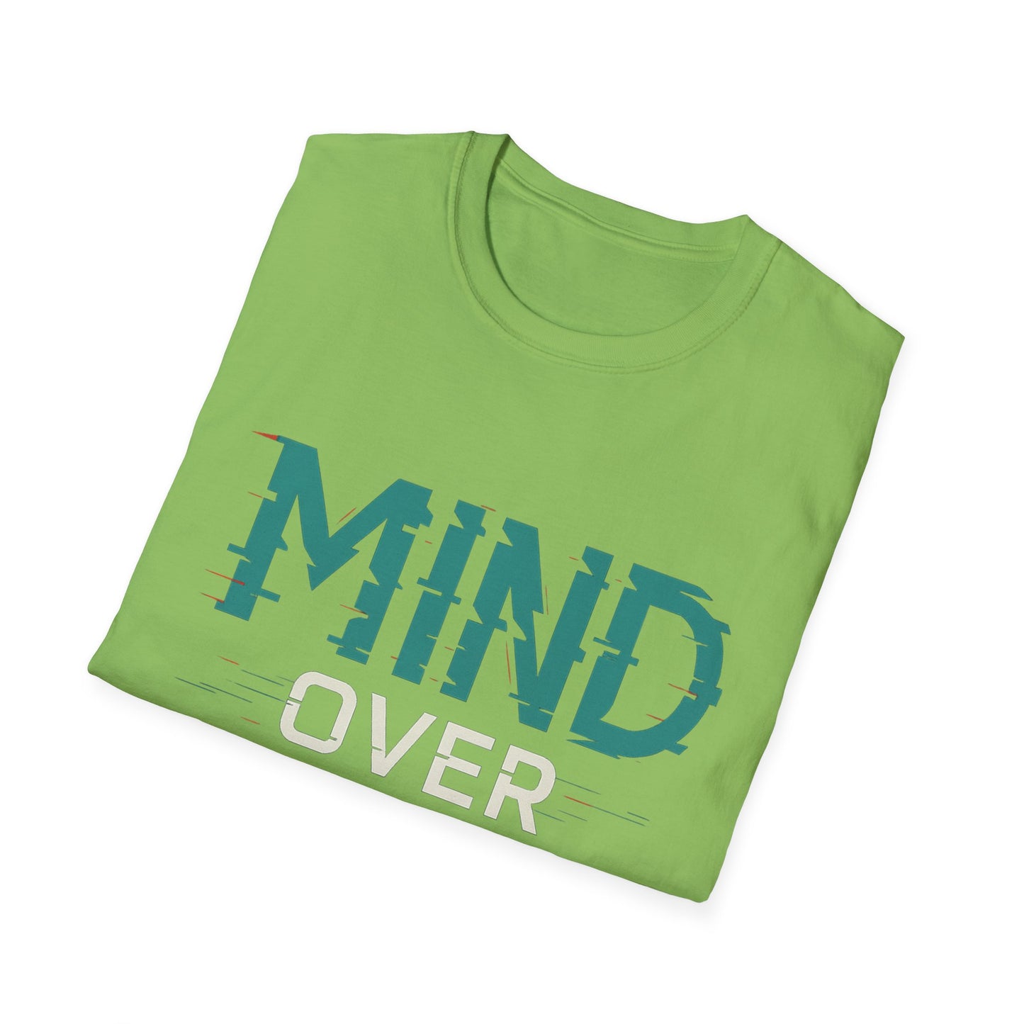 Mind Over Matter Unisex Softstyle T-Shirt - Motivational Graphic Tee