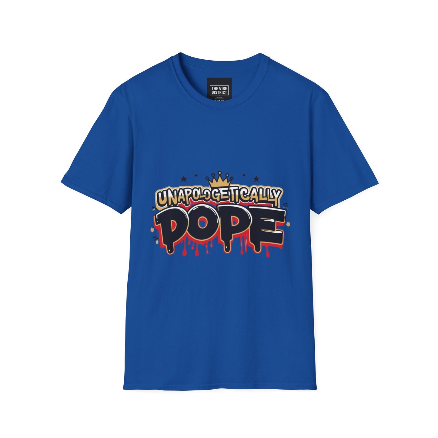 Unisex 'Unapologetically Dope' T-Shirt - Trendy Graphic Tee for Confident Fashion Lovers