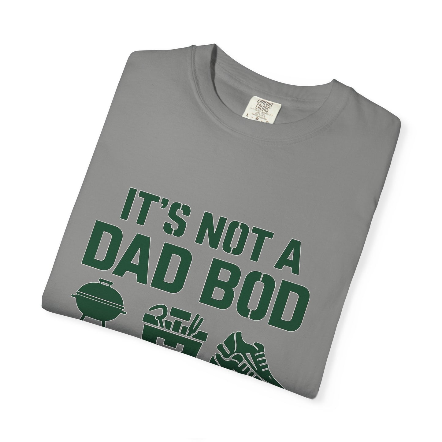 Father Figure T-Shirt, Unisex Dad Bod Tee, Gift for Father's Day, Funny Dad Shirt, Summer Casual Wear, BBQ Lover Apparel