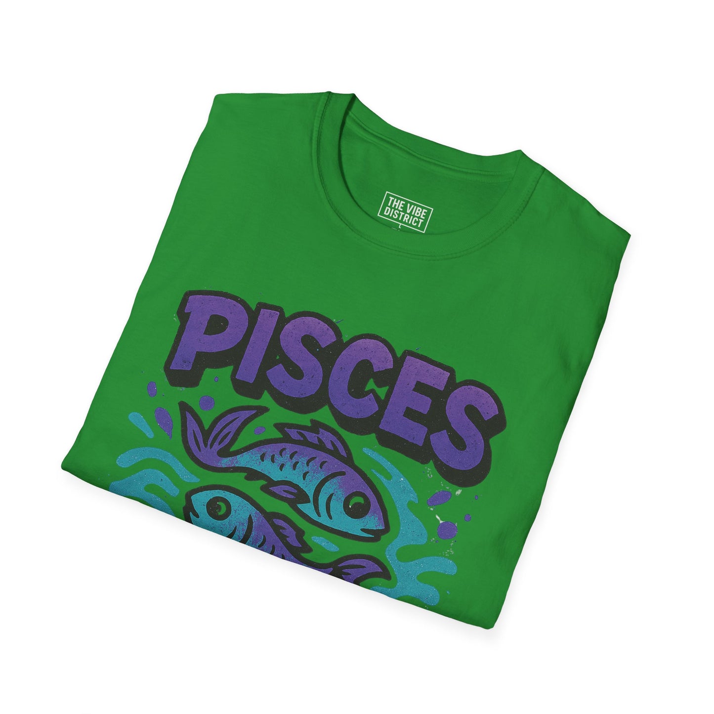 Pisces Energy T-Shirt | Unisex Softstyle Tee | Astrology Shirt, Zodiac Gift, Birthday Apparel, Horoscope Tee, Fun Casual Wear