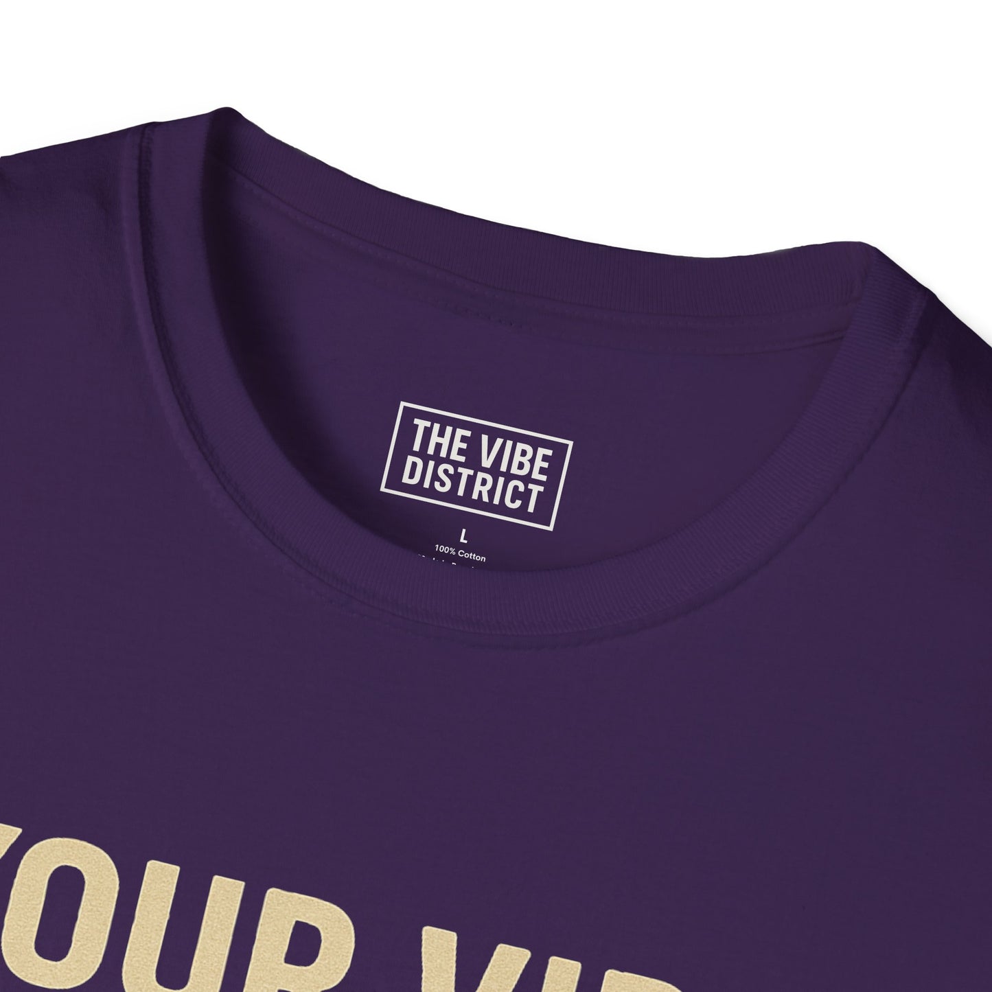 Your Vibe Attracts Your Tribe Unisex Softstyle T-Shirt, Casual Tee, Motivational Shirt, Gifts for Friends, Self-Care Wardrobe