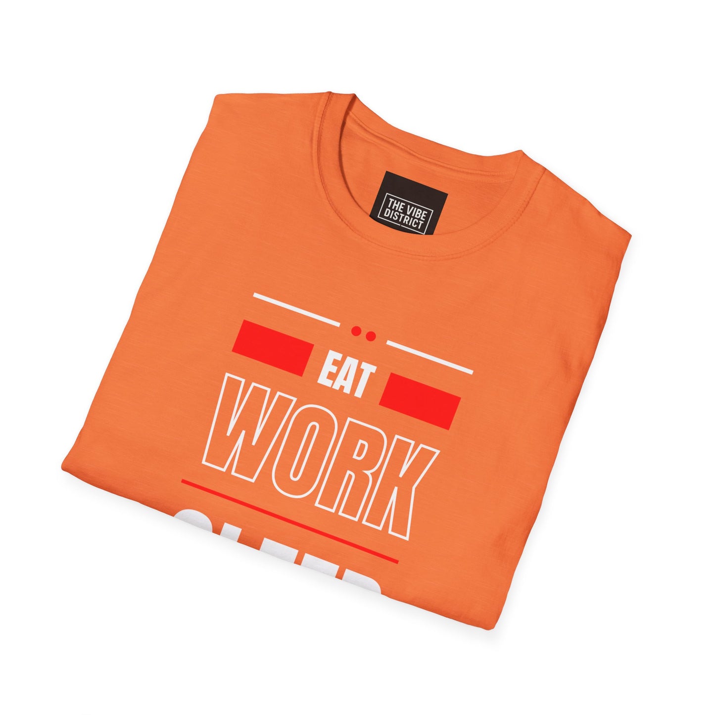 Eat Work Sleep Repeat Unisex Softstyle T-Shirt