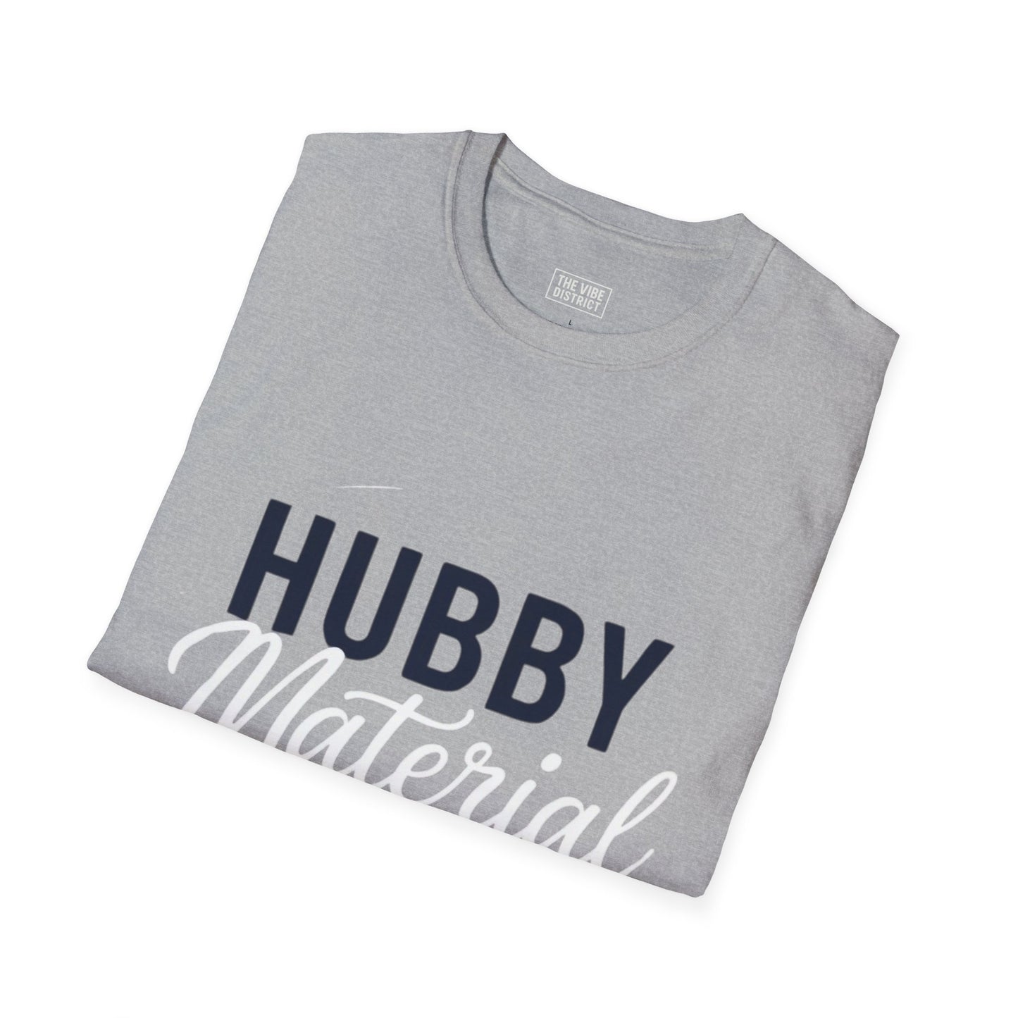 Hubby Unisex Softstyle T-Shirt - Perfect Gift for Father's Day, Anniversaries, and Celebrations
