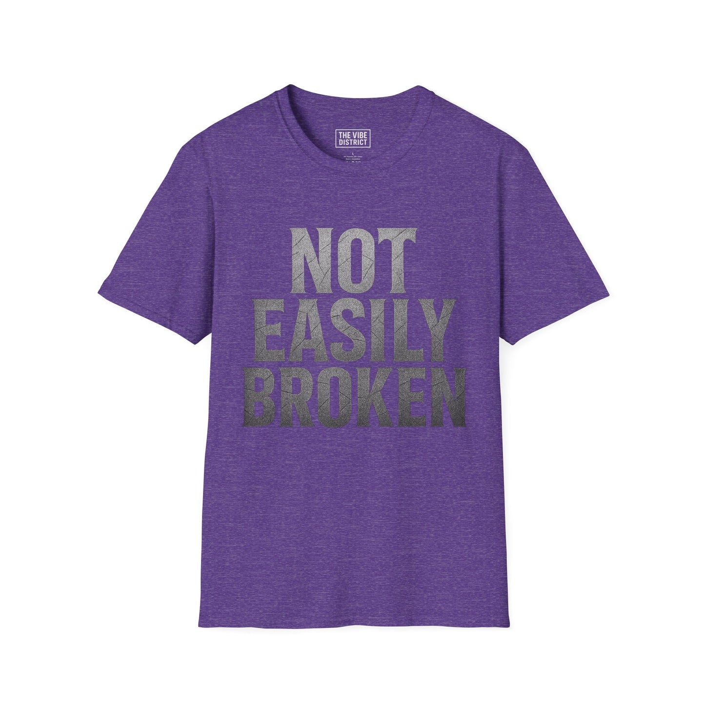 'Not Easily Broken' Motivational Tee