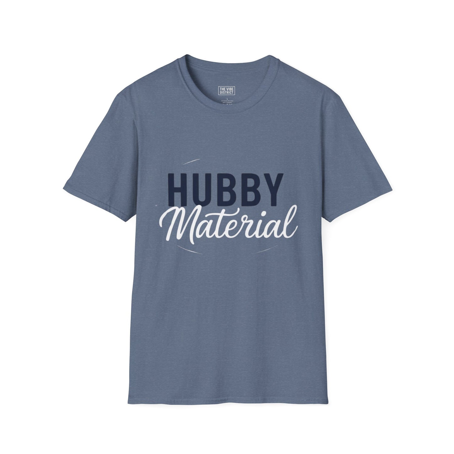 Hubby Unisex Softstyle T-Shirt - Perfect Gift for Father's Day, Anniversaries, and Celebrations