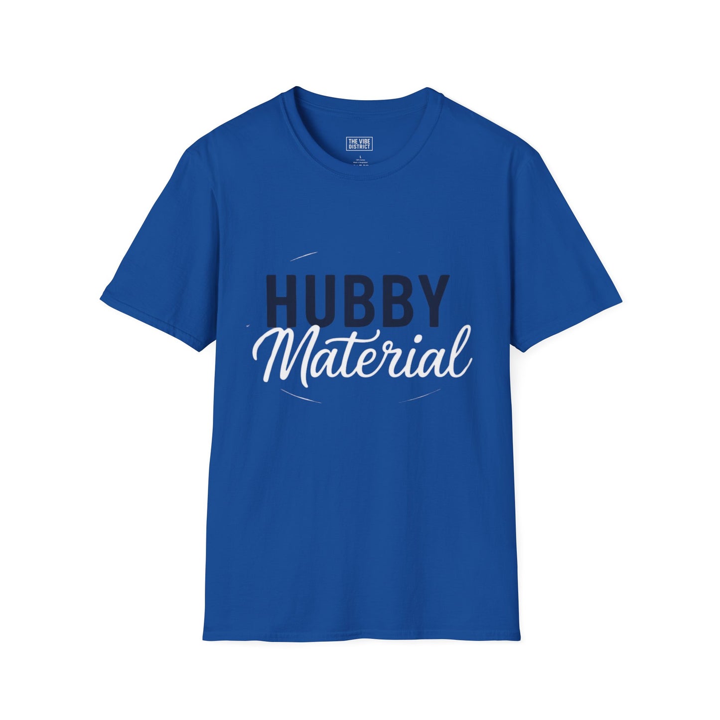 Hubby Unisex Softstyle T-Shirt - Perfect Gift for Father's Day, Anniversaries, and Celebrations