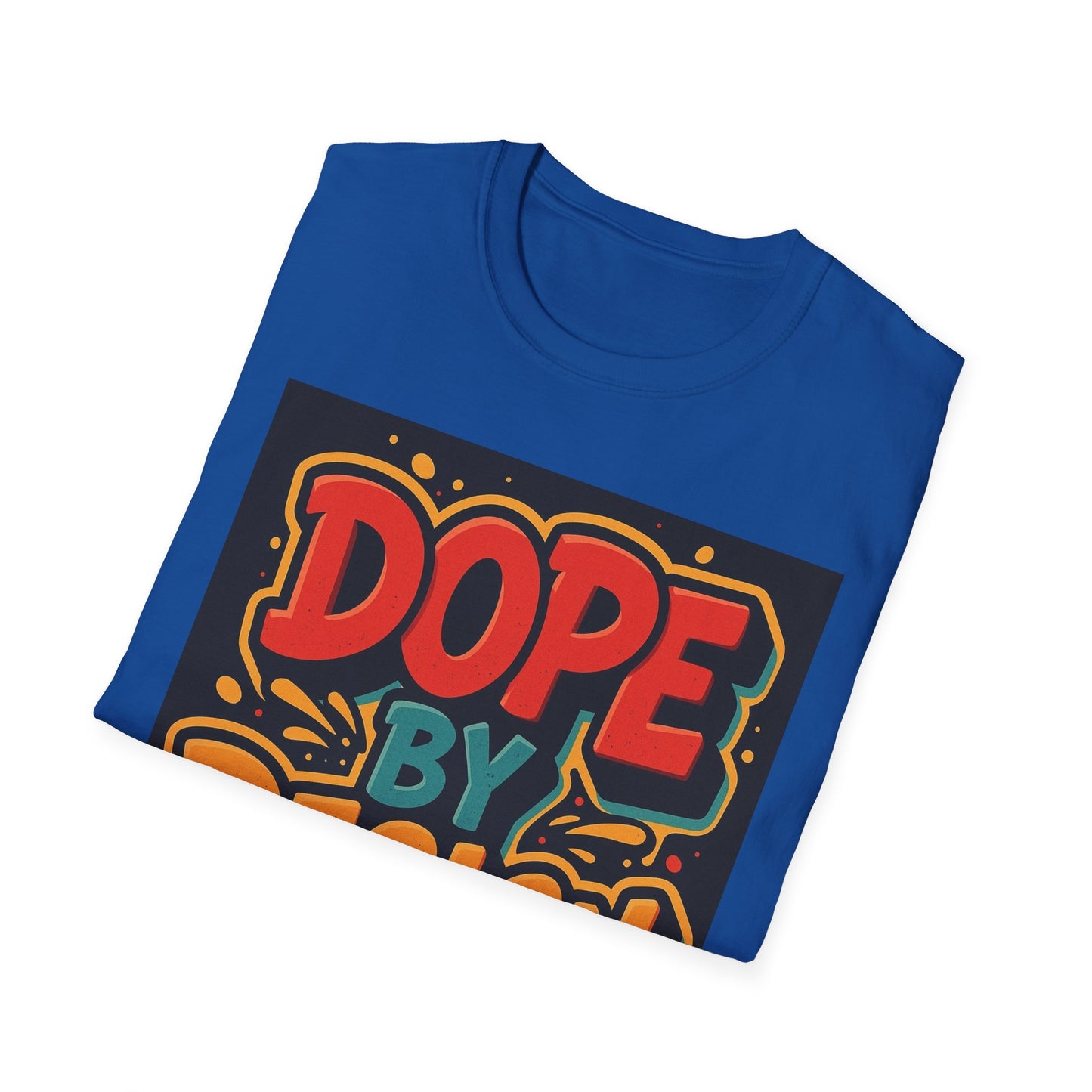 Dope by Design Unisex Softstyle T-Shirt - Vibrant Graphic Tee for Casual Wear