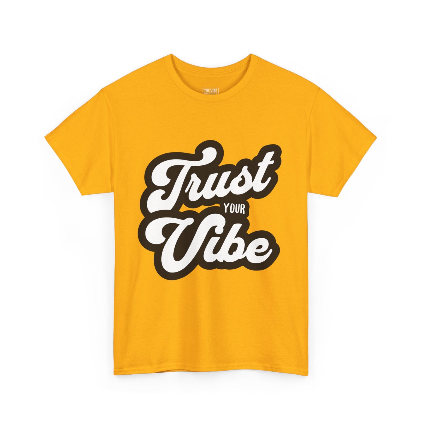 Trust Your Vibe Unisex Cotton Tee, Positive Affirmation Shirt, Casual Everyday Wear, Gift for Teens, Birthday, Inspirational Fashion