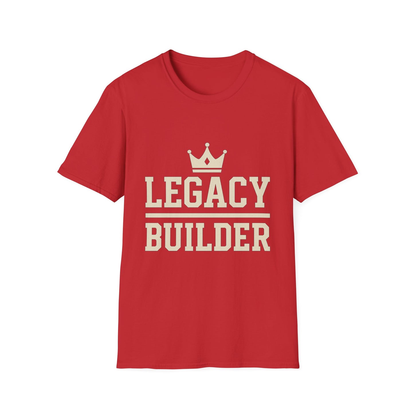 Legacy Builder Unisex Softstyle T-Shirt - Motivational Tee for Inspiration