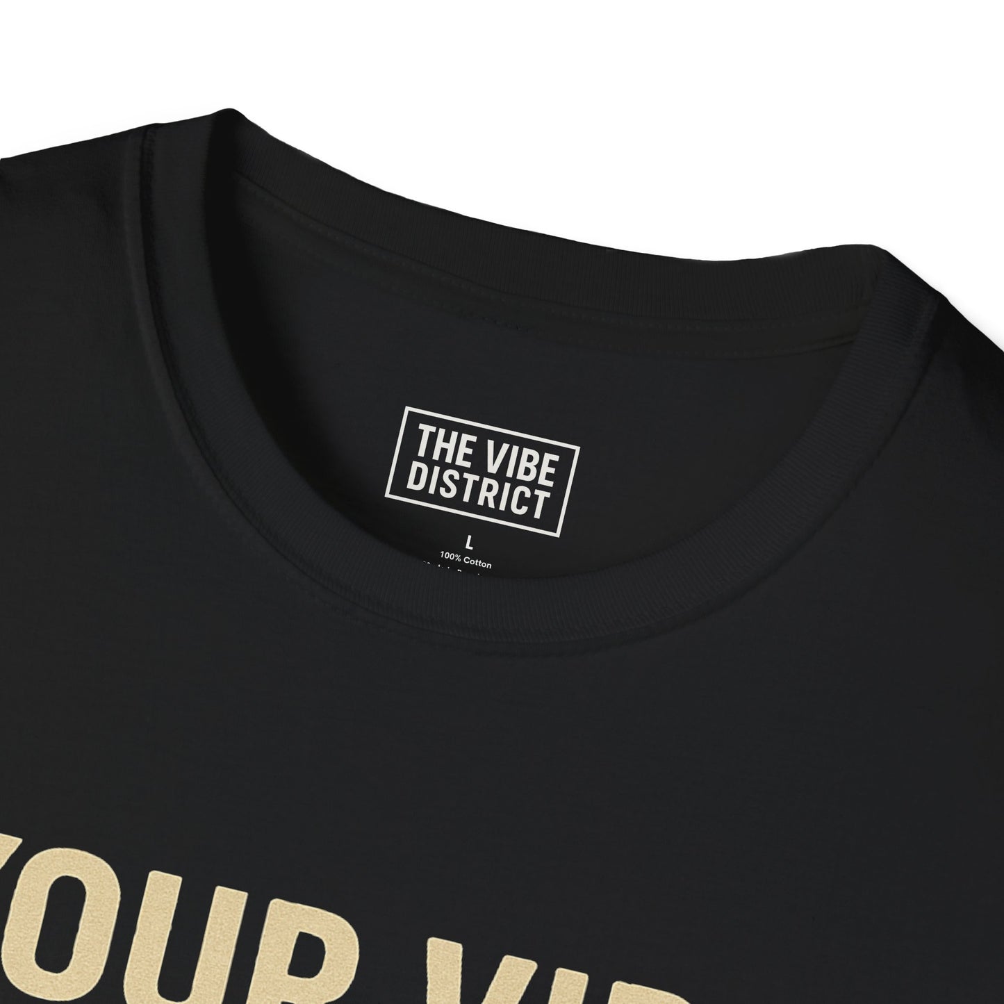 Your Vibe Attracts Your Tribe Unisex Softstyle T-Shirt, Casual Tee, Motivational Shirt, Gifts for Friends, Self-Care Wardrobe