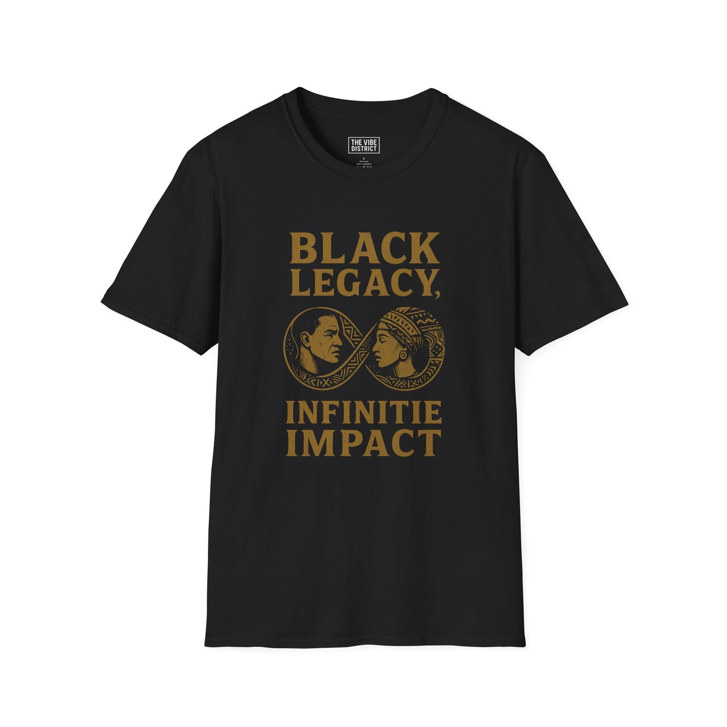Empowering Legacy T-Shirt | Black Legacy, Infinite Impact | Unisex Tee for Celebrating Culture, History, and Identity