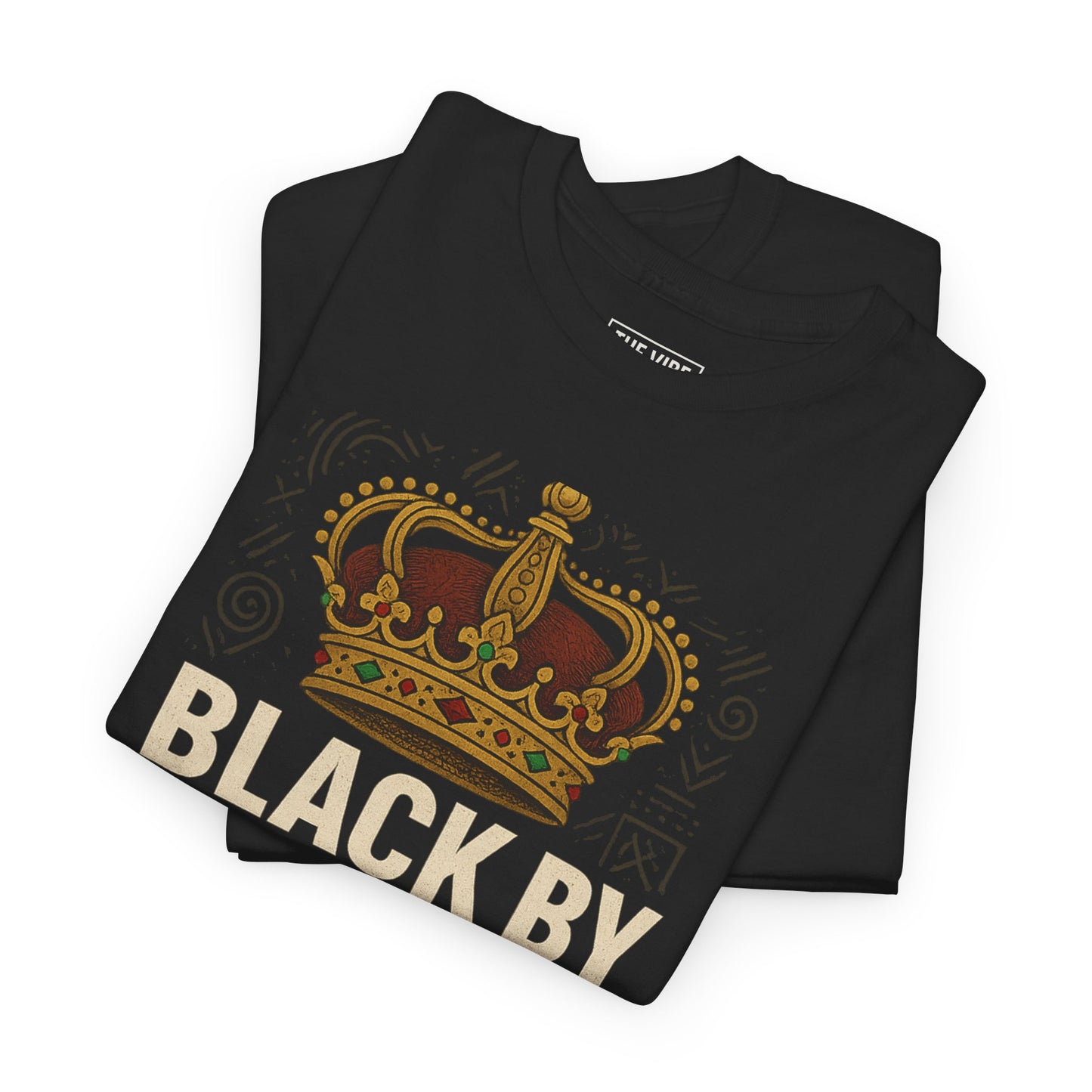 Royal Legacy Graphic Tee, Empowering Unisex Cotton T-Shirt, Black Heritage Apparel, Unique Gift for Birthdays, Black History Month