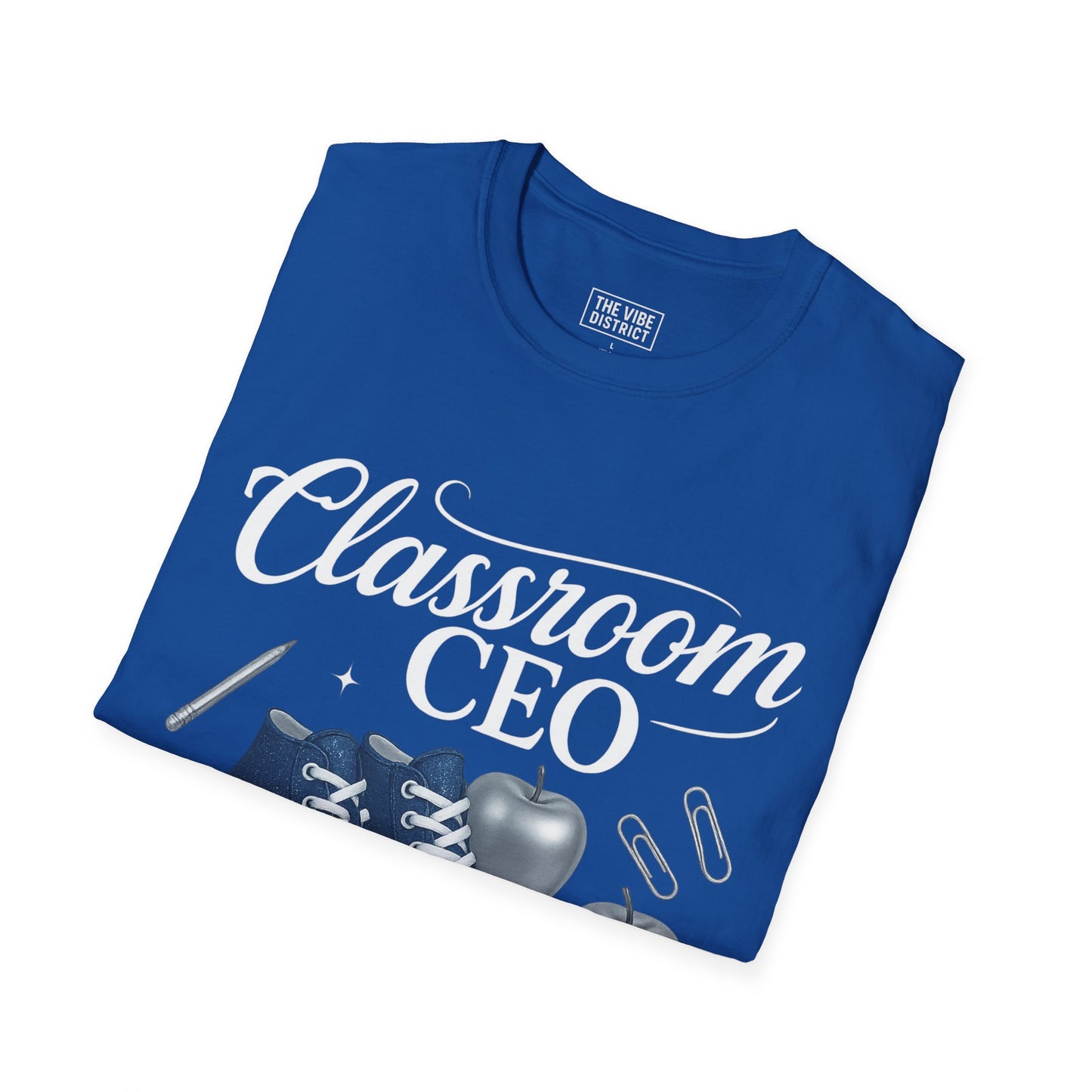 Classroom CEO Unisex T-Shirt, Teacher Gift, School Spirit Wear, Educational Apparel, Back to School Style