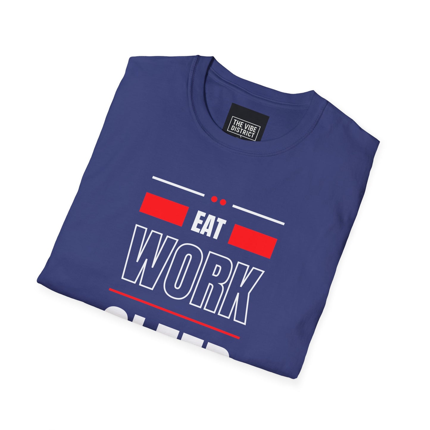 Eat Work Sleep Repeat Unisex Softstyle T-Shirt
