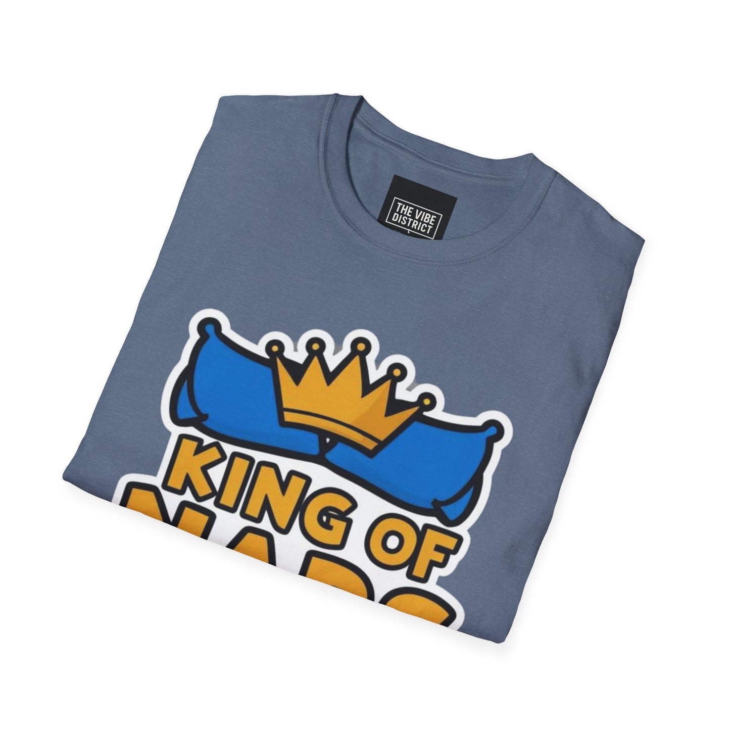 King of Naps Unisex Softstyle T-Shirt - Perfect Gift for Sleep Lovers