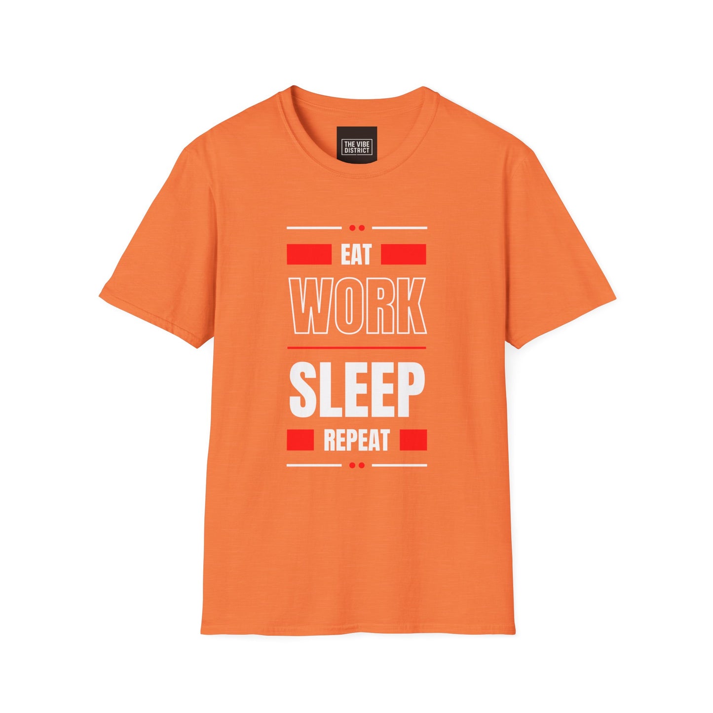 Eat Work Sleep Repeat Unisex Softstyle T-Shirt