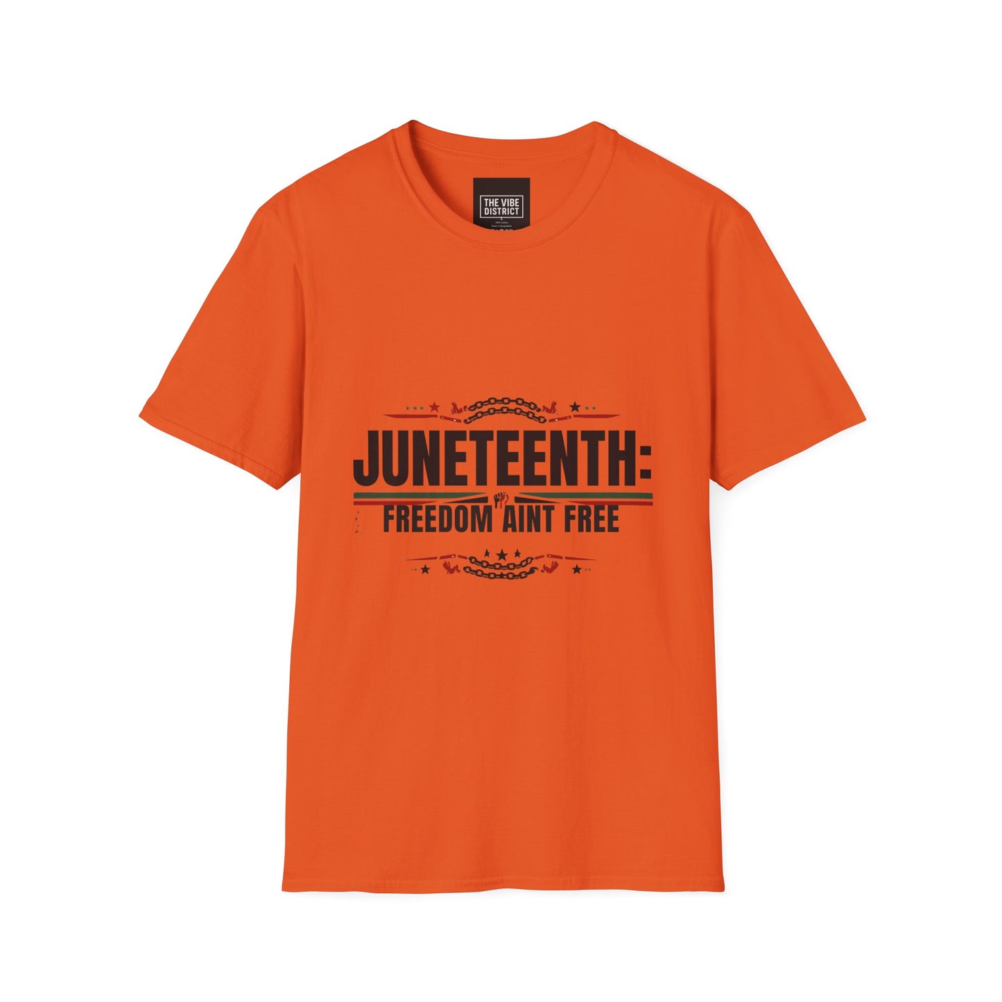 Juneteenth Freedom Ain't Free Unisex Softstyle T-Shirt