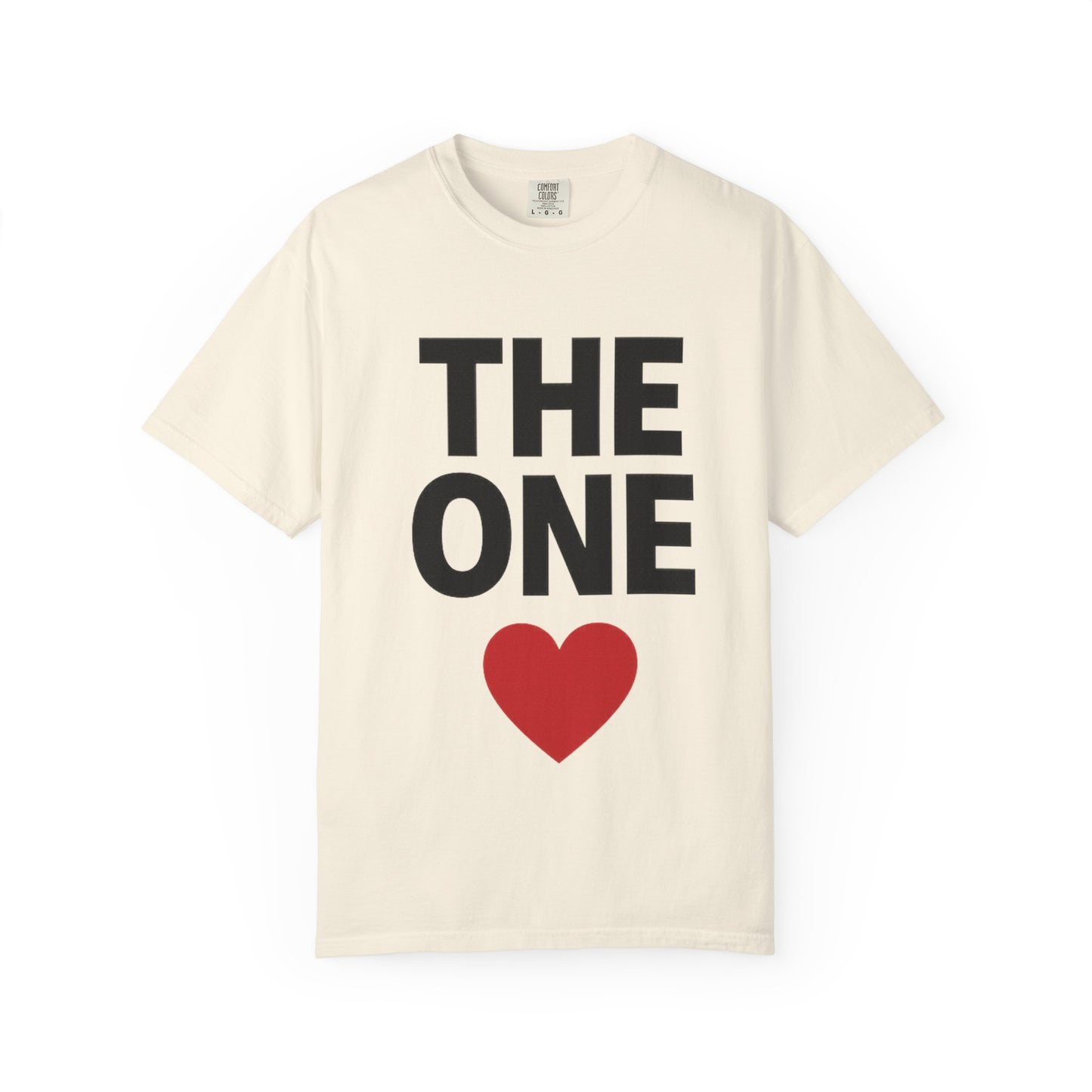 The One Heart Unisex T-shirt | Perfect for Valentine's Day, Couples, Casual Wear, Gift for Loved Ones, Heartfelt Statements