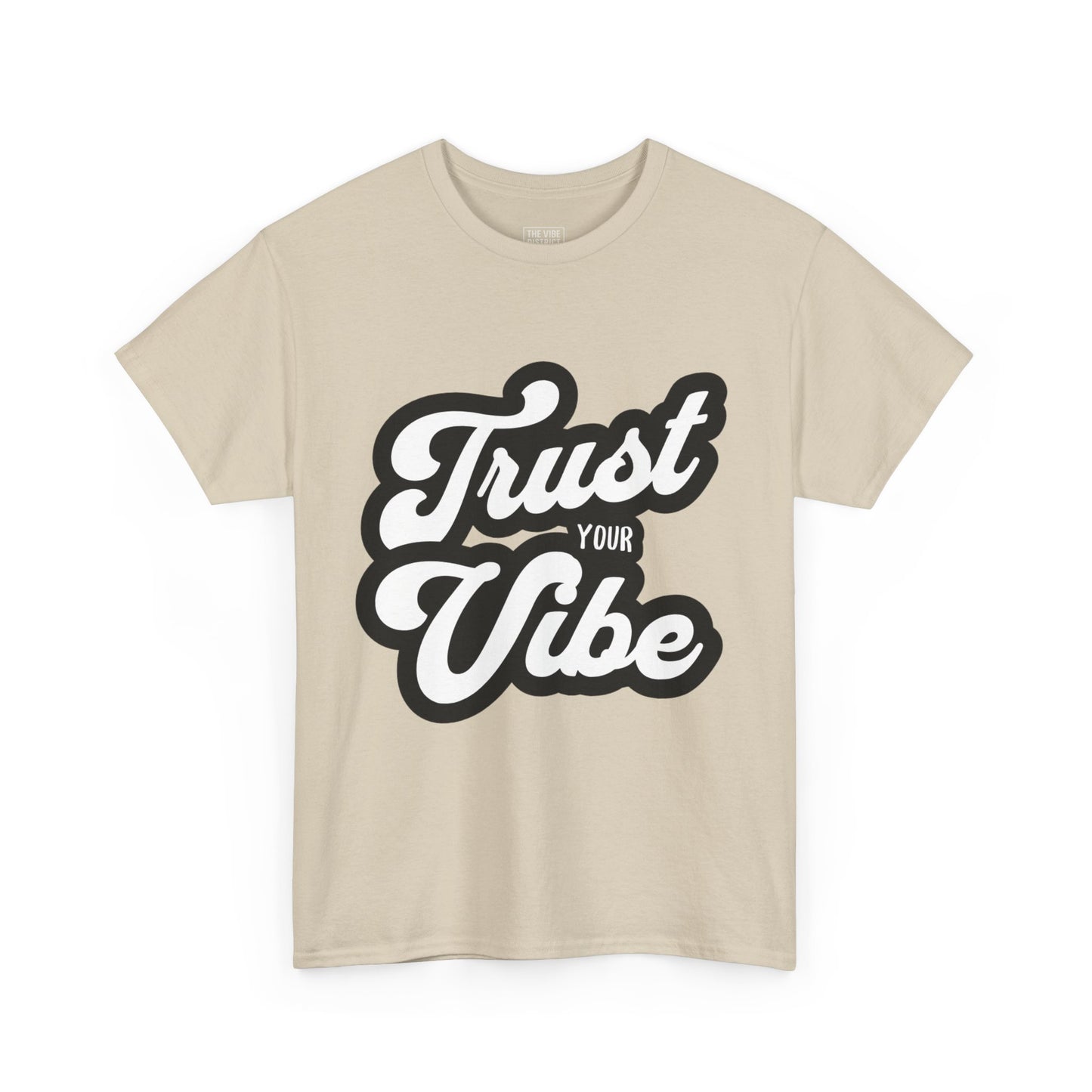 Trust Your Vibe Unisex Cotton Tee, Positive Affirmation Shirt, Casual Everyday Wear, Gift for Teens, Birthday, Inspirational Fashion