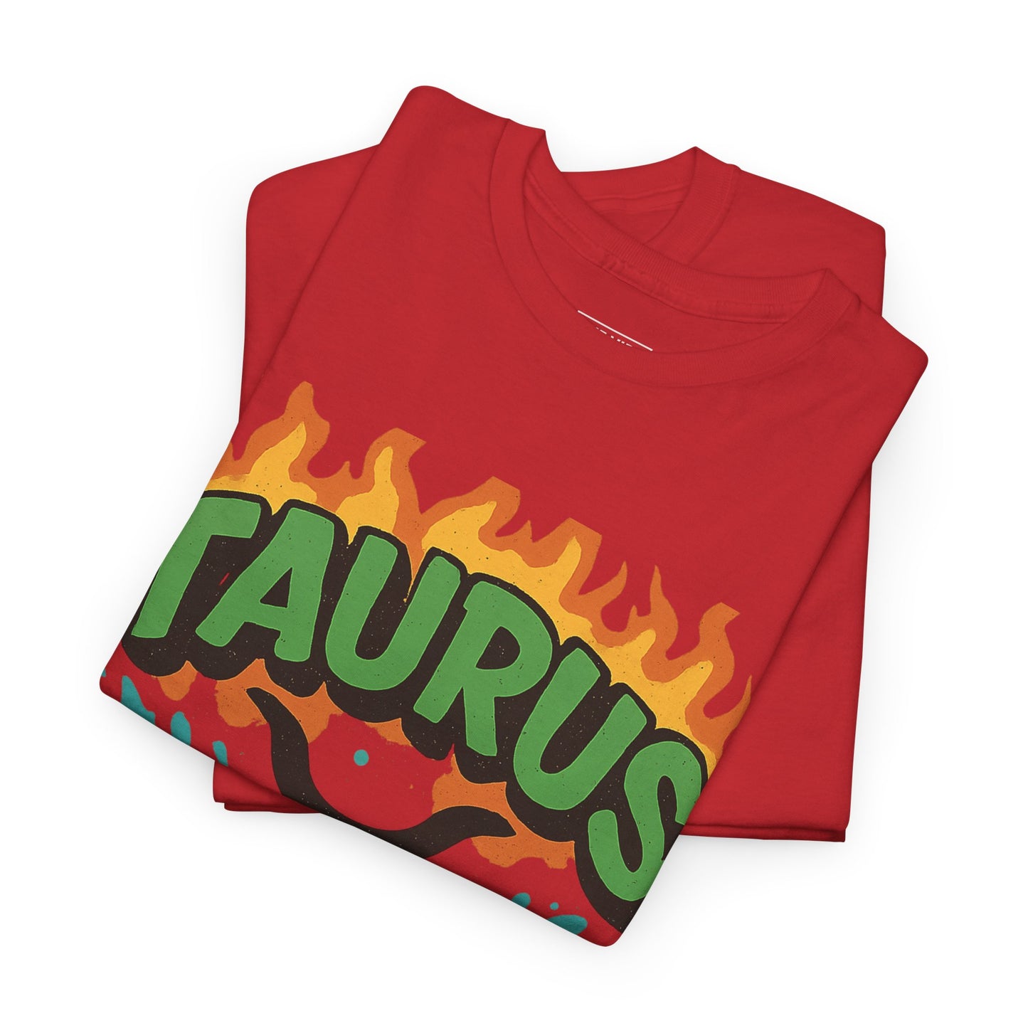 Taurus Energy Graphic Tee - Unisex Heavy Cotton Shirt, Astrology Gift, Birthday Present, Zodiac Apparel, Trendy Casual Wear