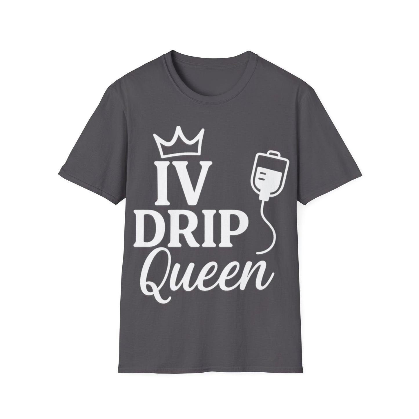 IV Drip Queen Unisex Softstyle T-Shirt - Comfortable and Stylish