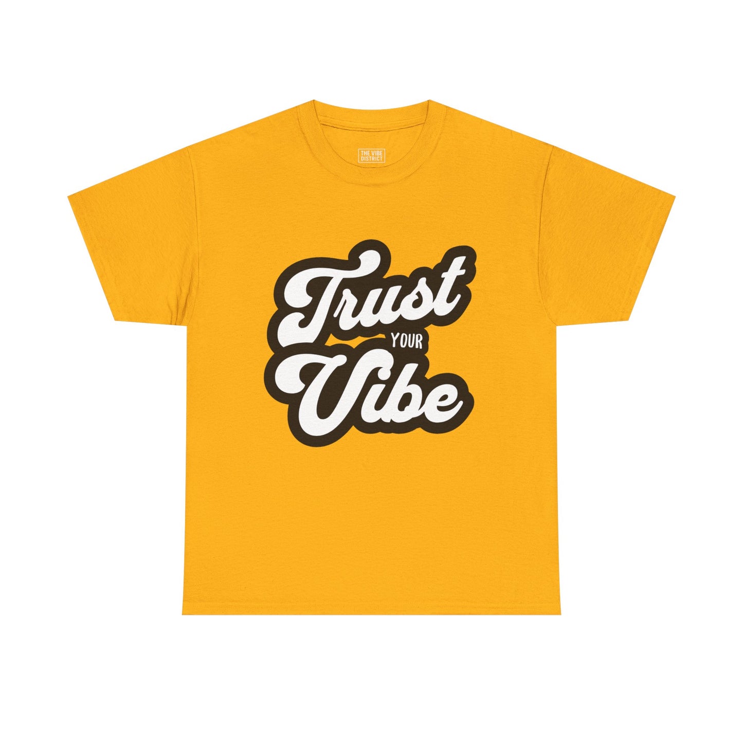 Trust Your Vibe Unisex Cotton Tee, Positive Affirmation Shirt, Casual Everyday Wear, Gift for Teens, Birthday, Inspirational Fashion