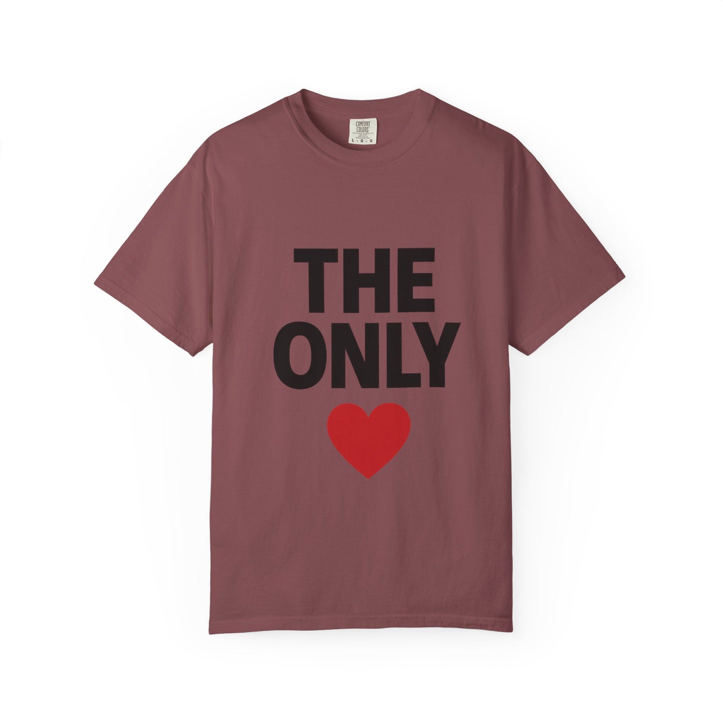 The Only Heart Unisex T-Shirt | Cute Couple's Tee, Valentine's Day Gift, Relationship Shirt, Casual Love Tee, Heart Design Shirt
