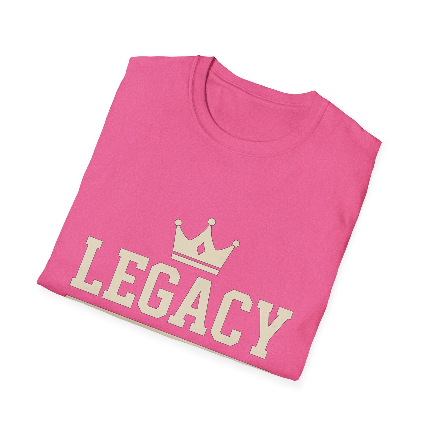 Legacy Builder Unisex Softstyle T-Shirt - Motivational Tee for Inspiration