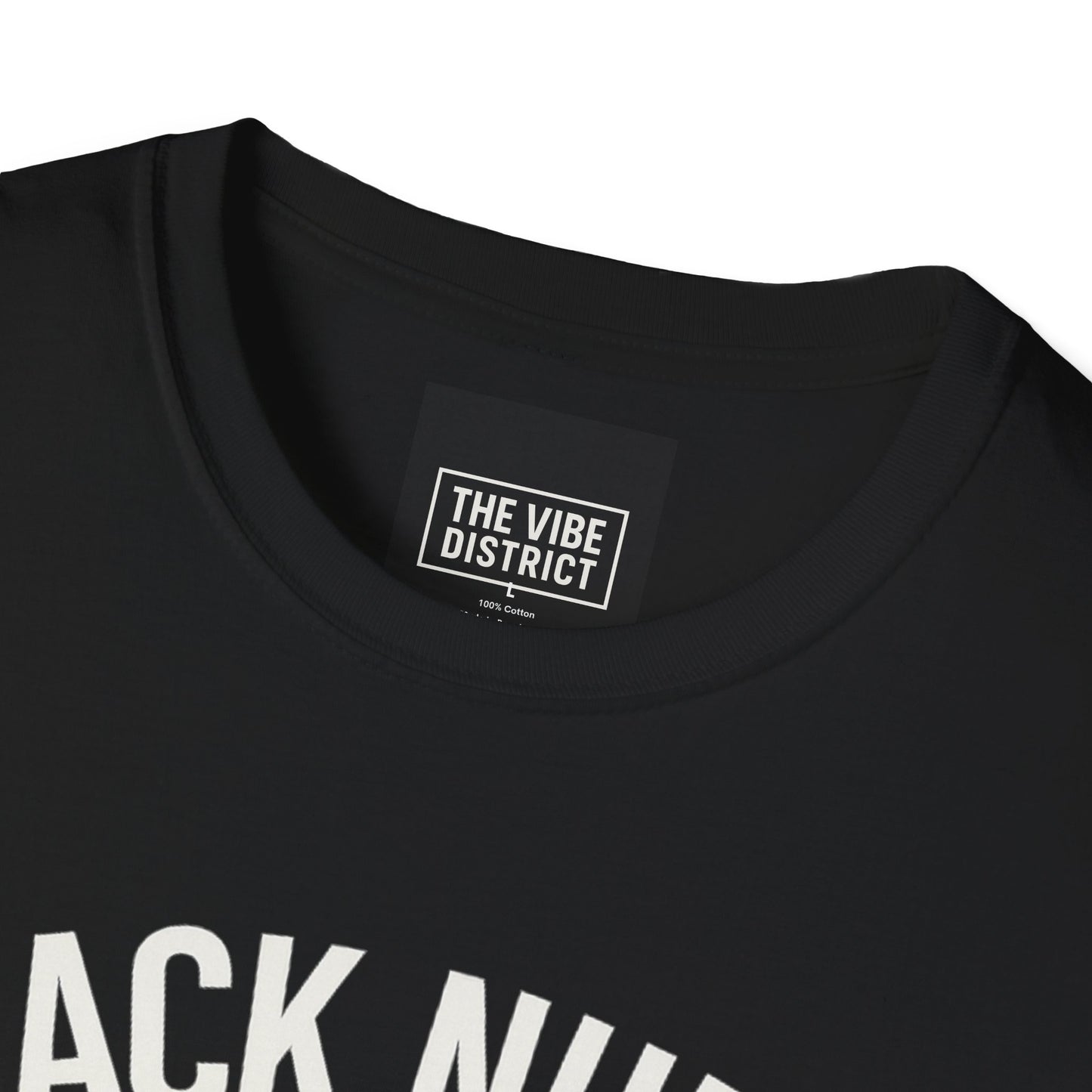 Black Nurse Magic Unisex Softstyle T-Shirt - Celebrate Healthcare Heroes