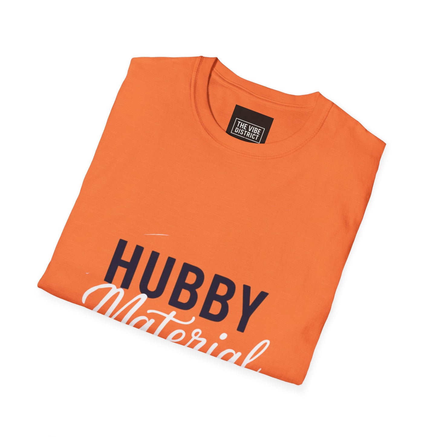 Hubby Unisex Softstyle T-Shirt - Perfect Gift for Father's Day, Anniversaries, and Celebrations