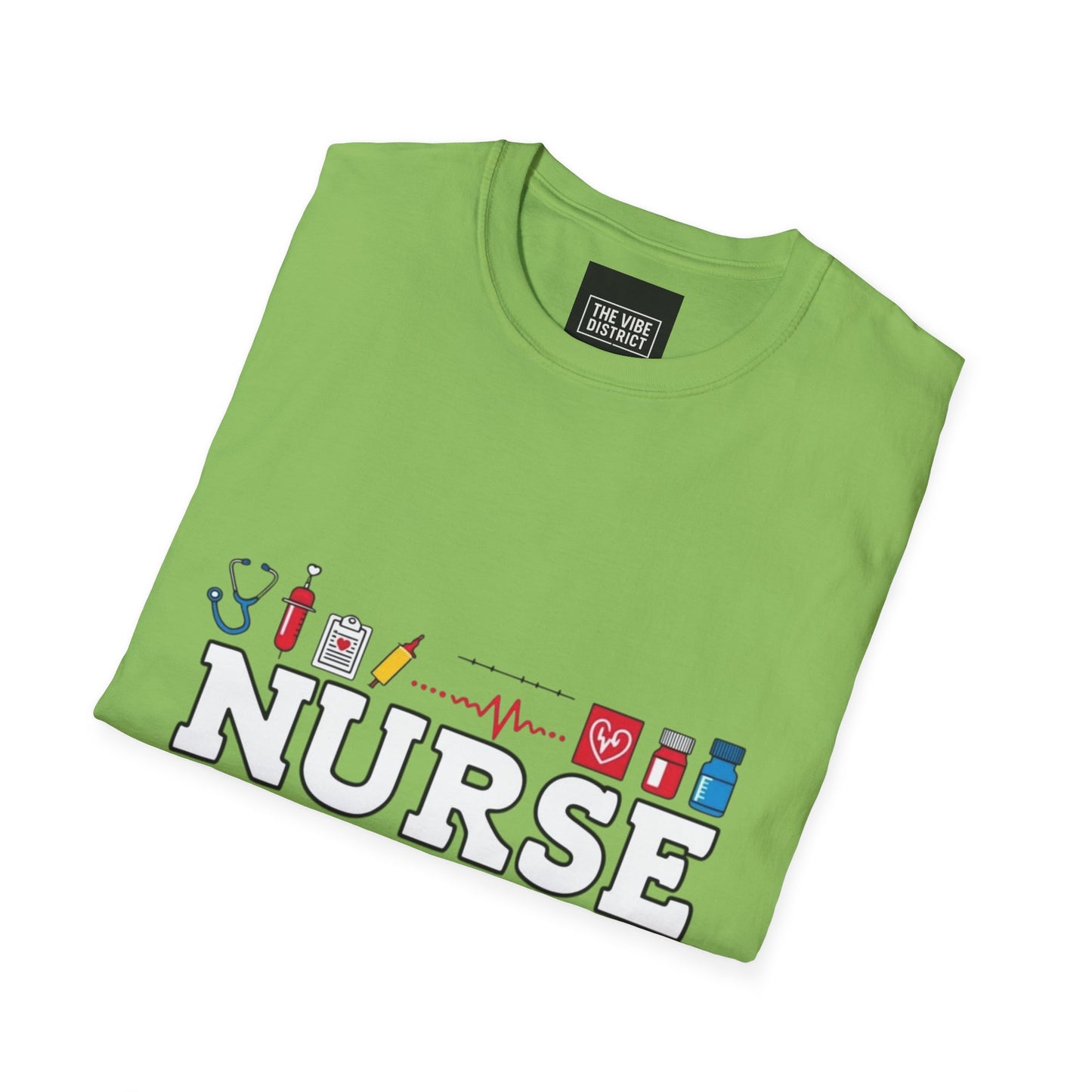 Nurse Appreciation T-Shirt | Unisex Softstyle Tee for Healthcare Heroes | "I'll Be There For You" Design