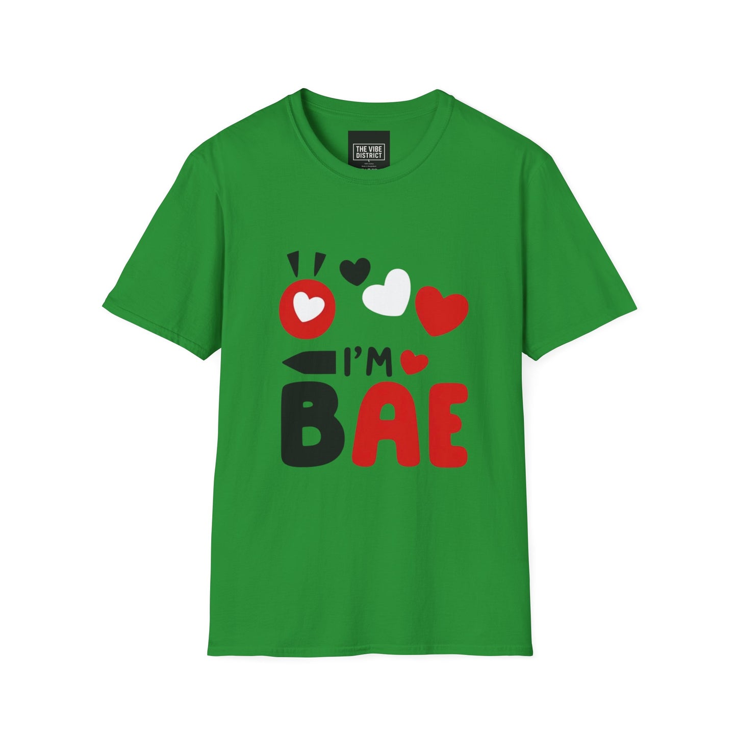 Valentine's Day I'm Bae T-Shirt, Cute Couple Tee, Gift for Him/Her, Softstyle Love Shirt, Romantic Apparel, Valentine's Gift