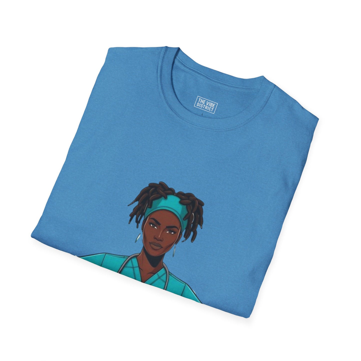 Nurse Graphic T-Shirt - Powered by Purpose - Unisex Softstyle Apparel