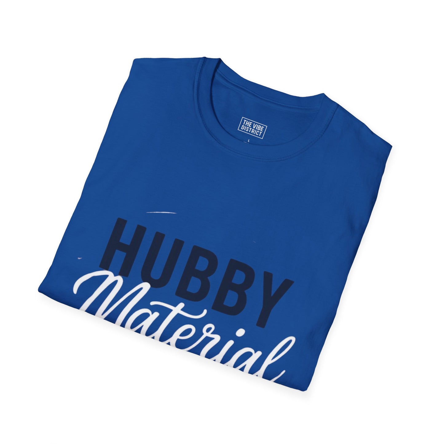 Hubby Unisex Softstyle T-Shirt - Perfect Gift for Father's Day, Anniversaries, and Celebrations