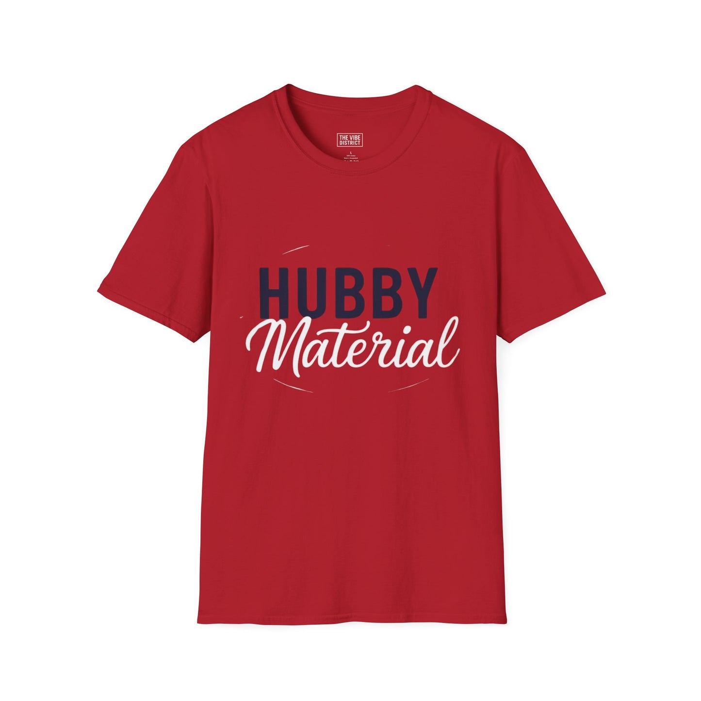 Hubby Unisex Softstyle T-Shirt - Perfect Gift for Father's Day, Anniversaries, and Celebrations
