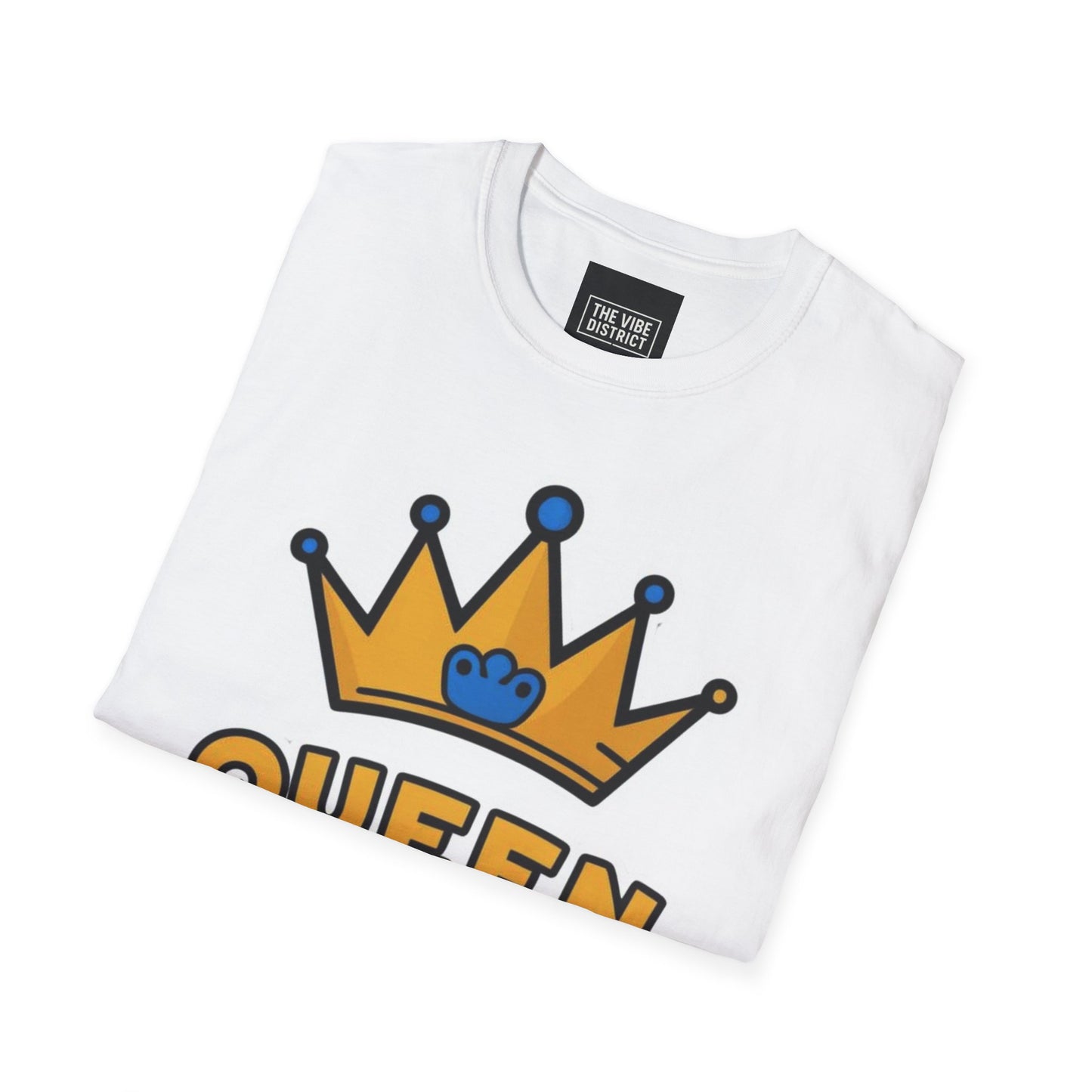 Queen of Snacks Unisex Softstyle T-Shirt - Fun & Comfortable Graphic Tee for Snack Lovers