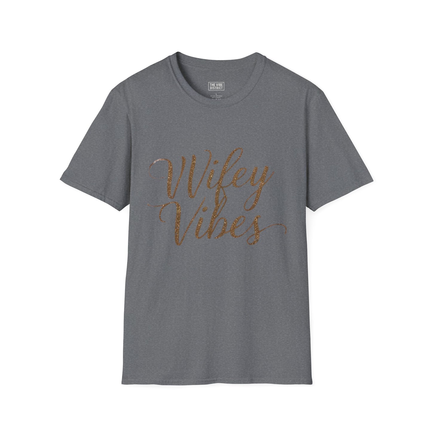 Wifey Vibes Unisex Softstyle T-Shirt -