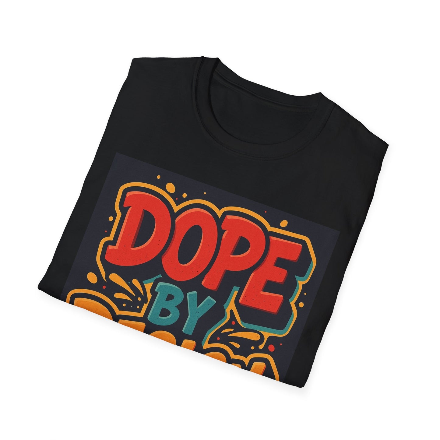 Dope by Design Unisex Softstyle T-Shirt - Vibrant Graphic Tee for Casual Wear