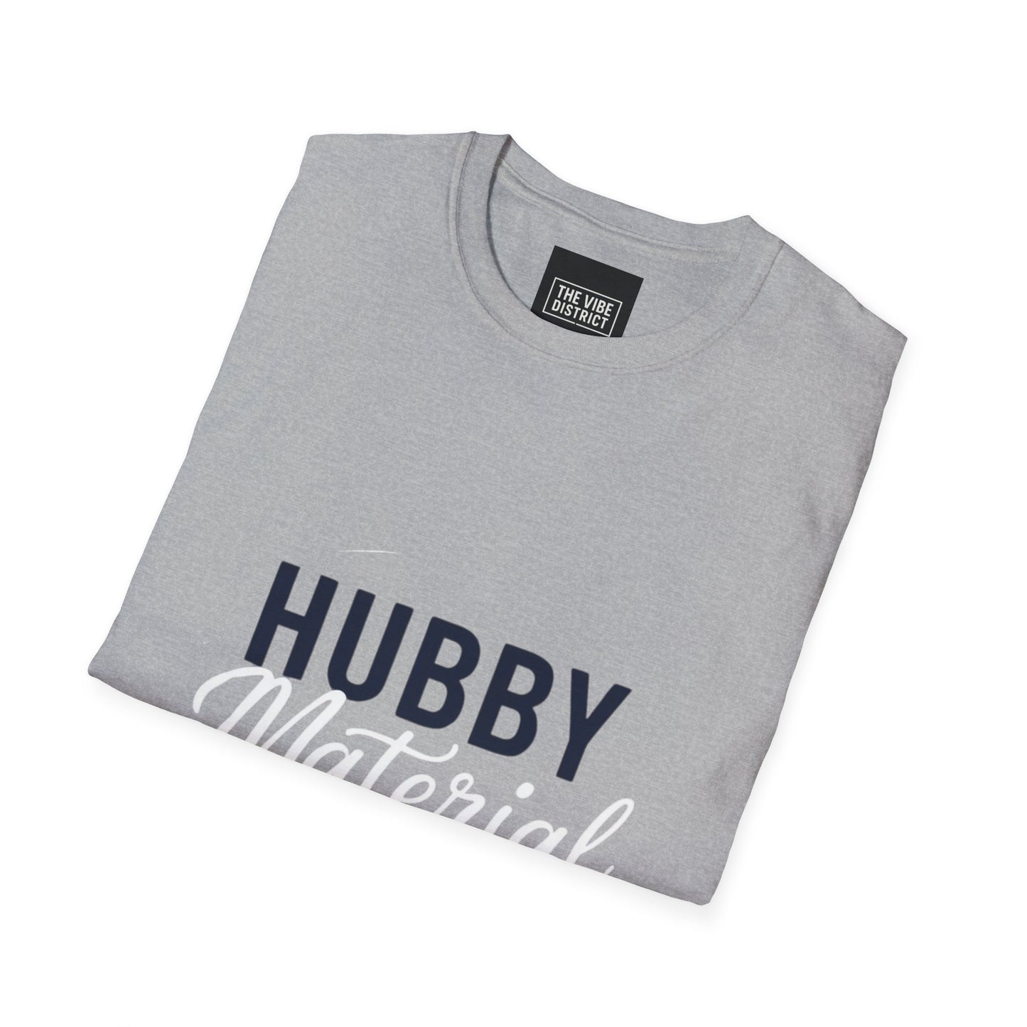 Hubby Unisex Softstyle T-Shirt - Perfect Gift for Father's Day, Anniversaries, and Celebrations