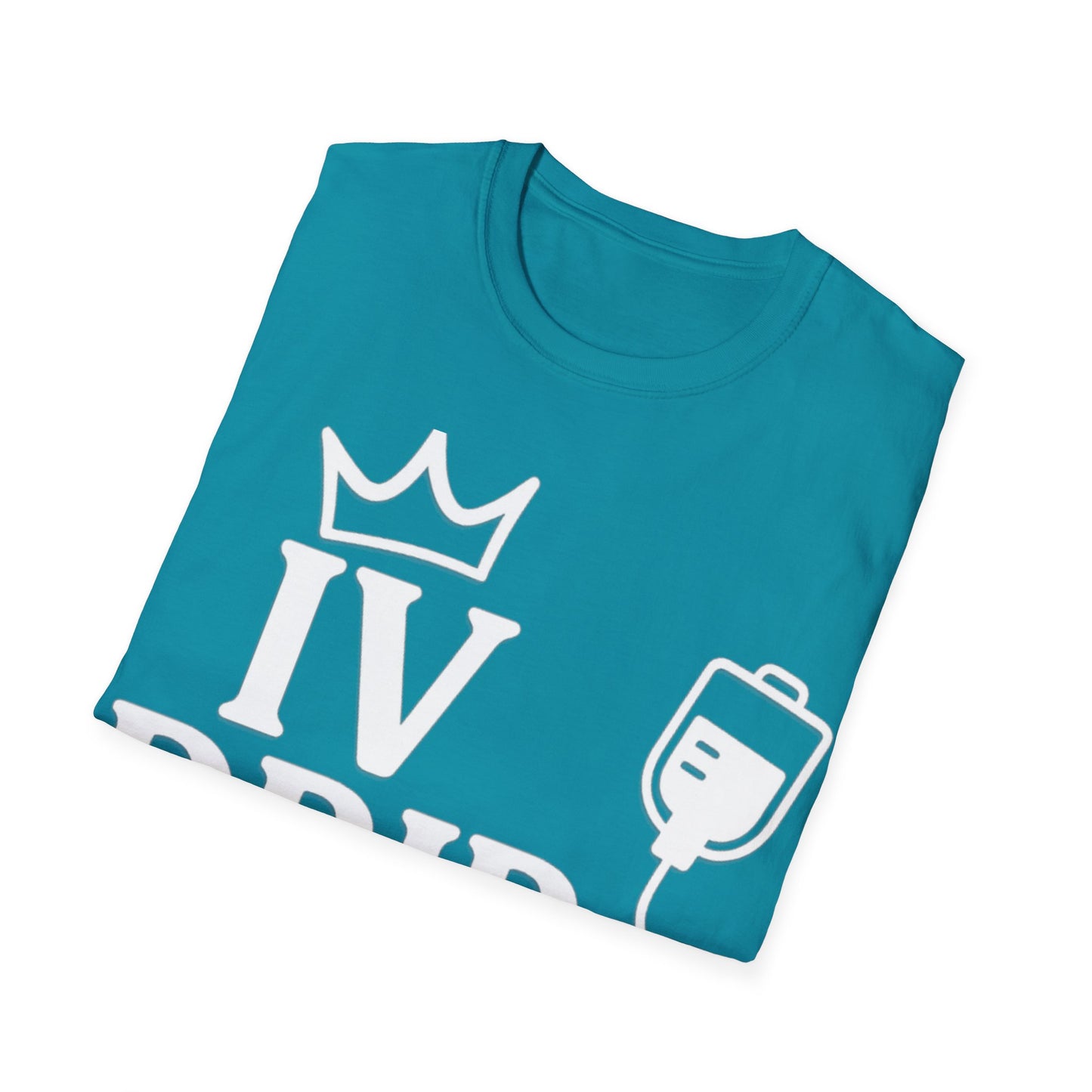 IV Drip Queen Unisex Softstyle T-Shirt - Comfortable and Stylish