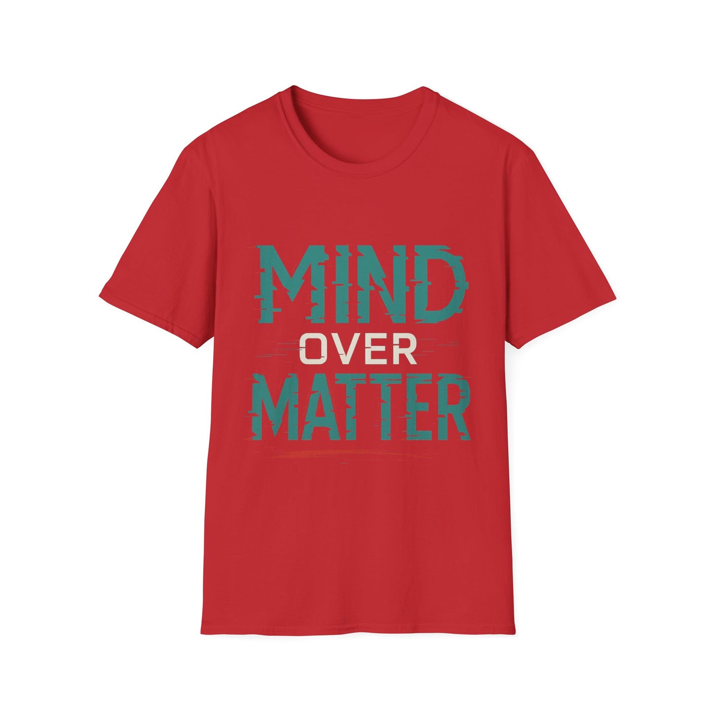 Mind Over Matter Unisex Softstyle T-Shirt - Motivational Graphic Tee