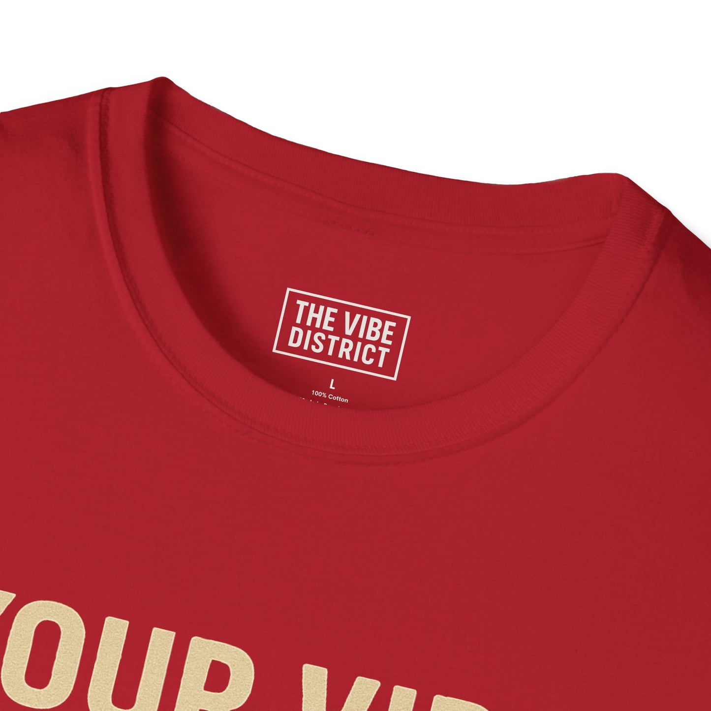 Your Vibe Attracts Your Tribe Unisex Softstyle T-Shirt, Casual Tee, Motivational Shirt, Gifts for Friends, Self-Care Wardrobe