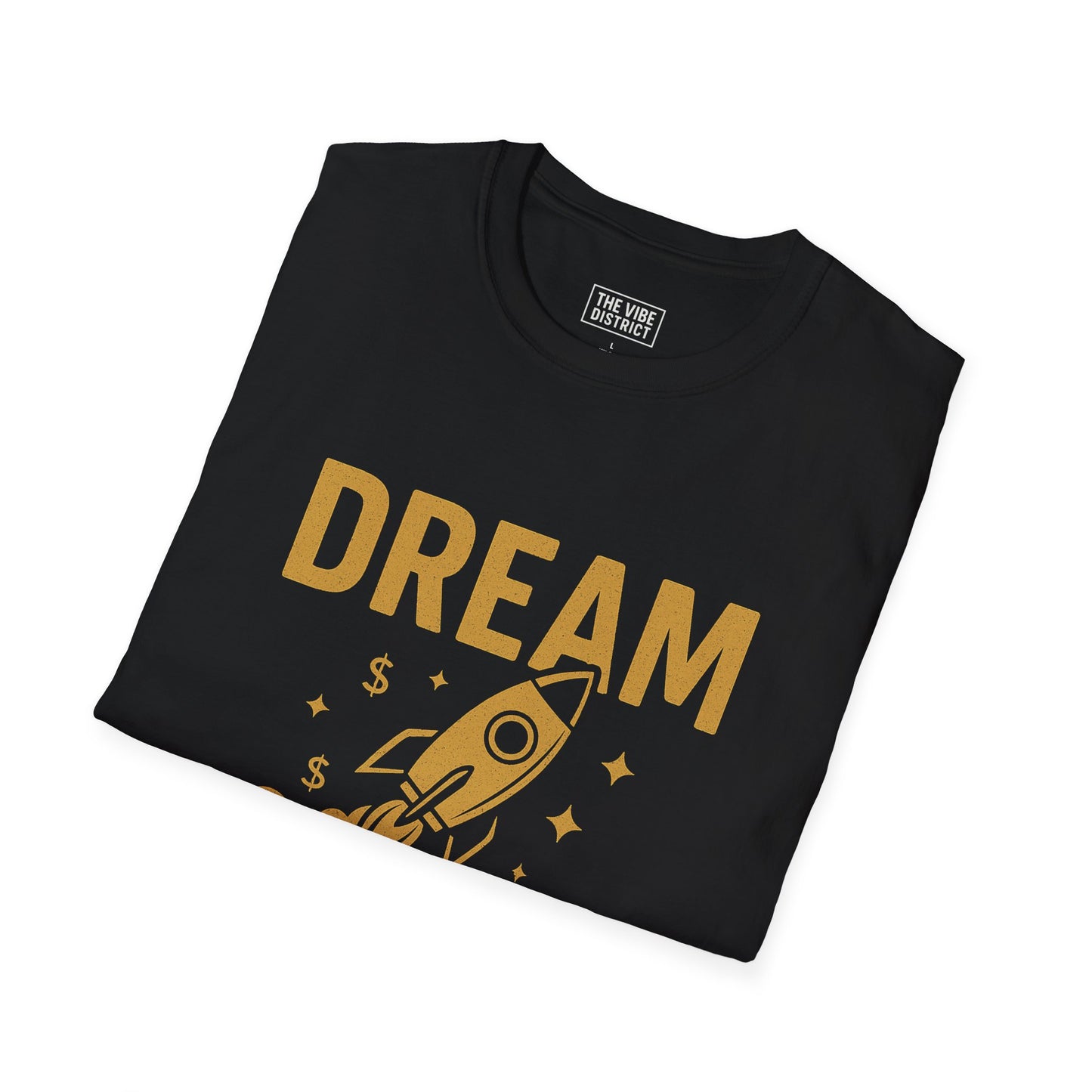 Dream Bigger Unisex T-Shirt - Motivational Tee, Inspirational Gift, Casual Wear, Dreamer Shirt, Graphic Tee