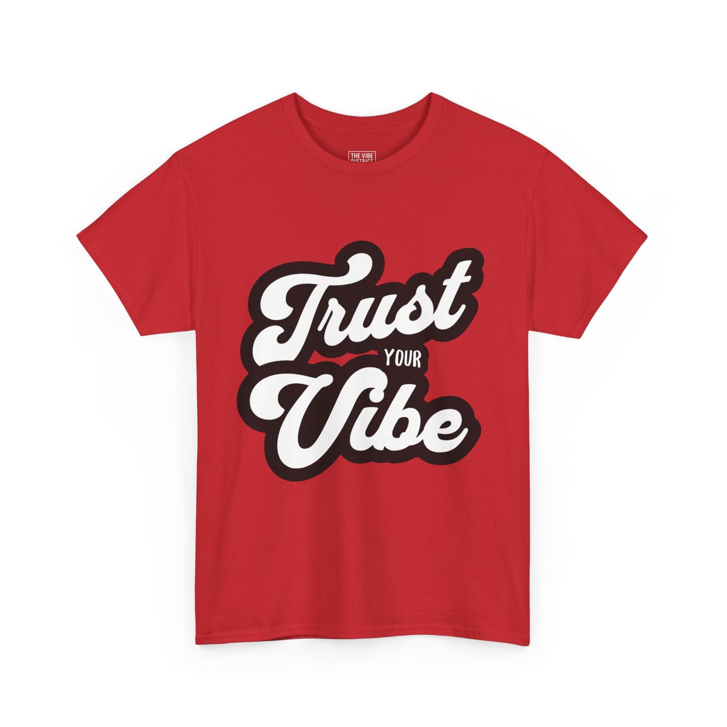 Trust Your Vibe Unisex Cotton Tee, Positive Affirmation Shirt, Casual Everyday Wear, Gift for Teens, Birthday, Inspirational Fashion