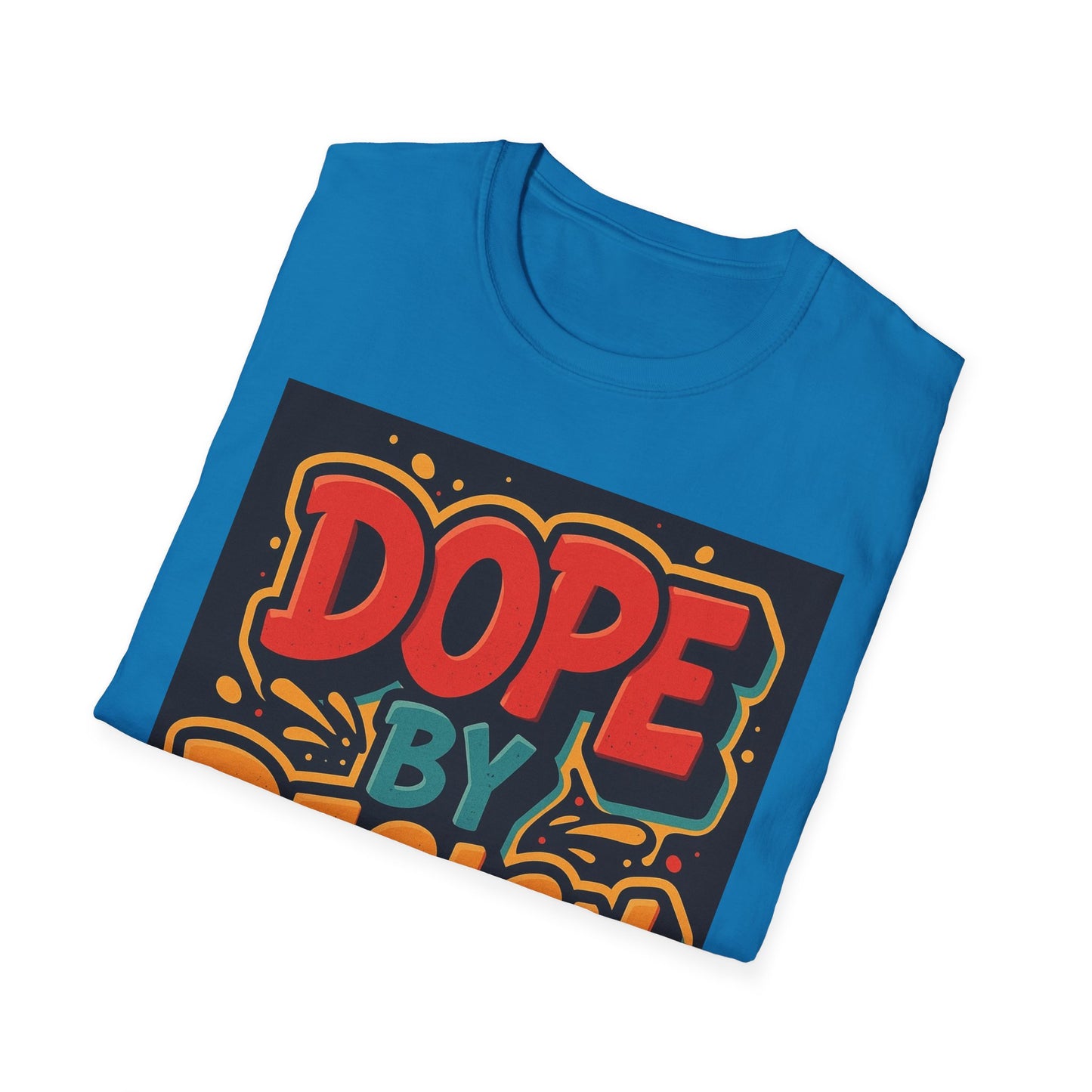 Dope by Design Unisex Softstyle T-Shirt - Vibrant Graphic Tee for Casual Wear