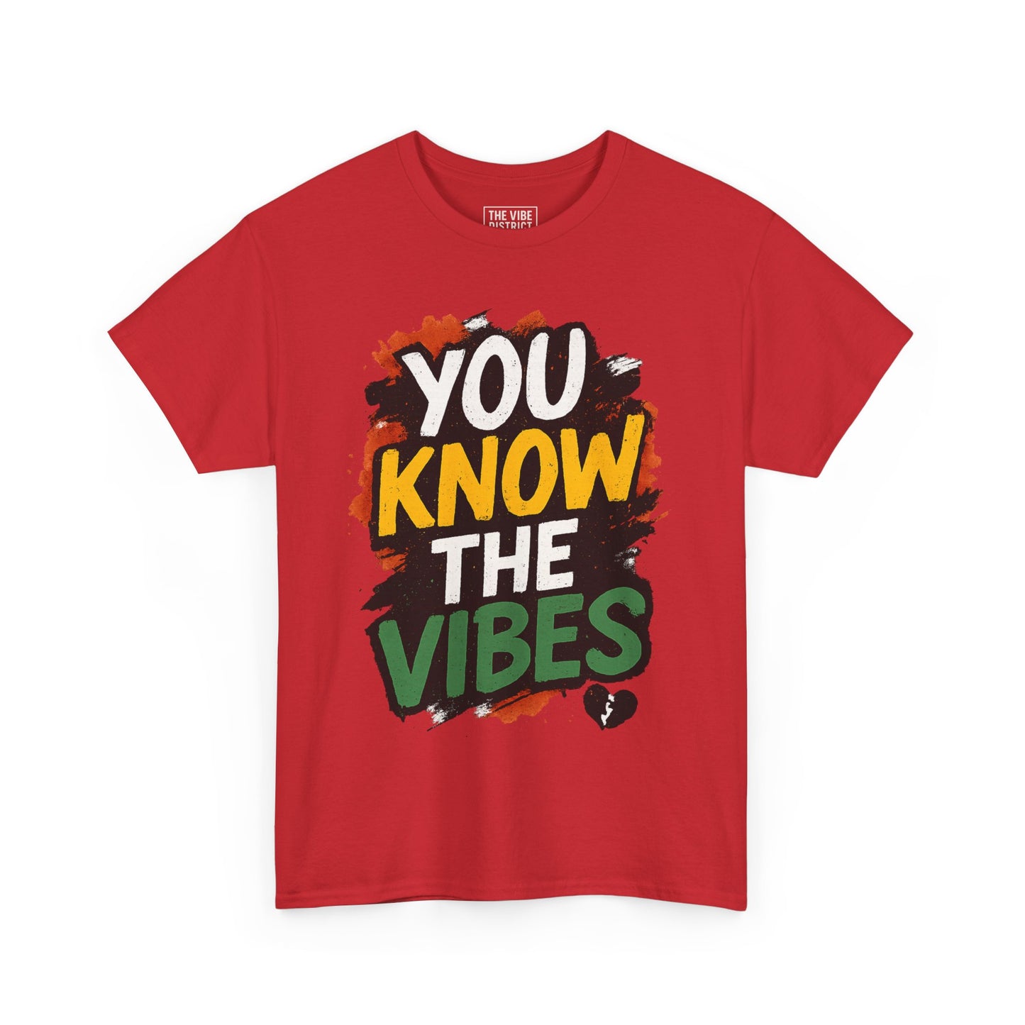 Vibrant Vibes Tee | Unisex Heavy Cotton Shirt, Casual Wear, Gift for Friends, Summer Outfit, Motivational T-Shirt, Festival Fashion