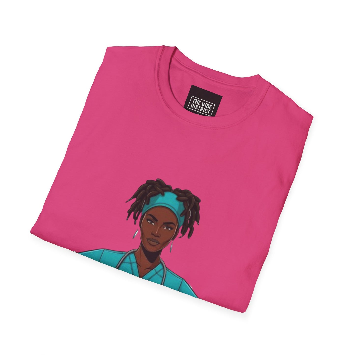 Nurse Graphic T-Shirt - Powered by Purpose - Unisex Softstyle Apparel
