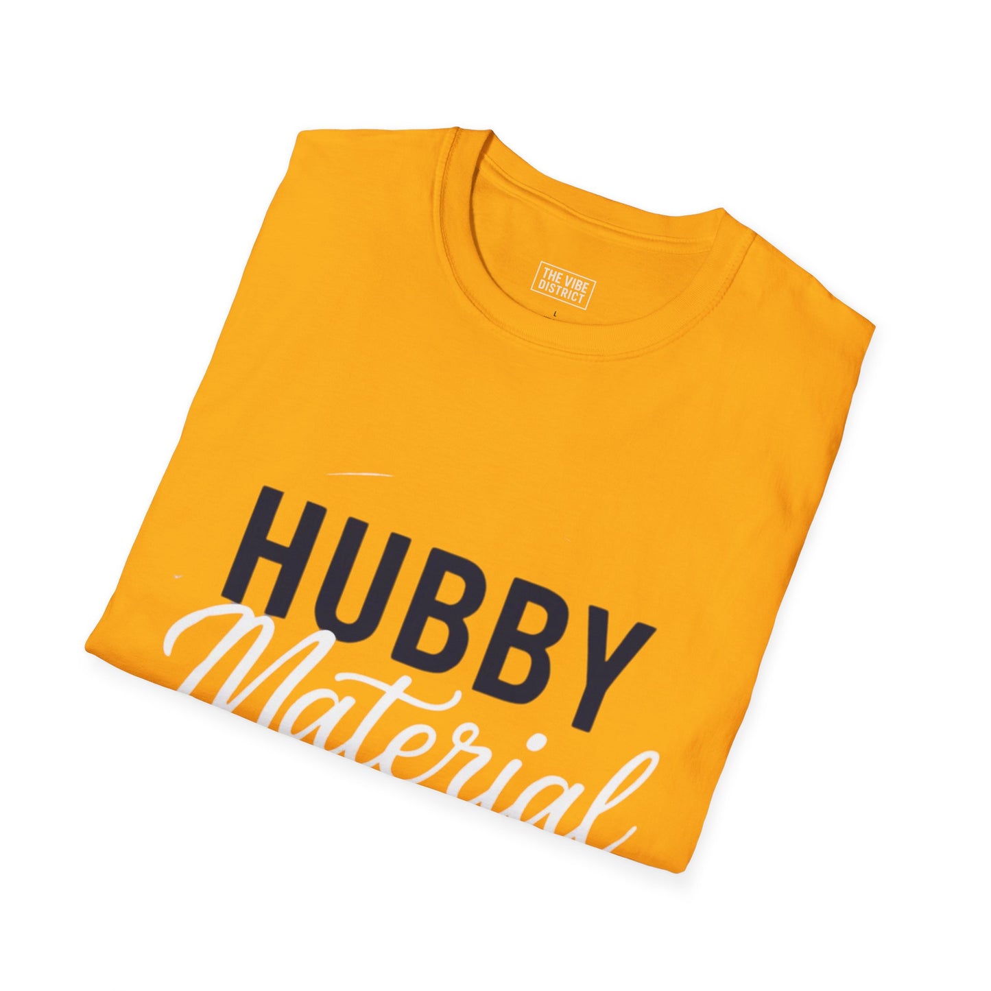 Hubby Unisex Softstyle T-Shirt - Perfect Gift for Father's Day, Anniversaries, and Celebrations