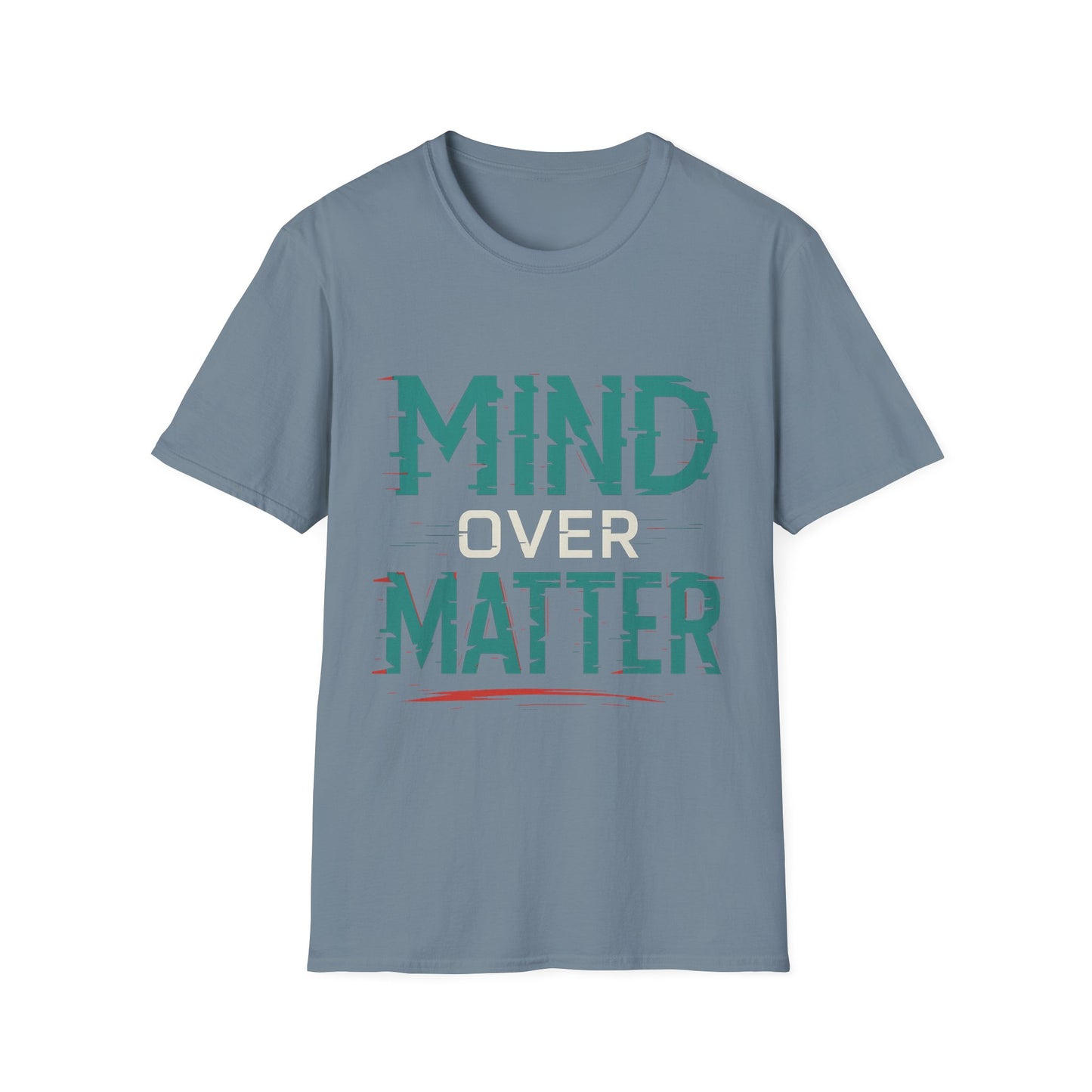 Mind Over Matter Unisex Softstyle T-Shirt - Motivational Graphic Tee