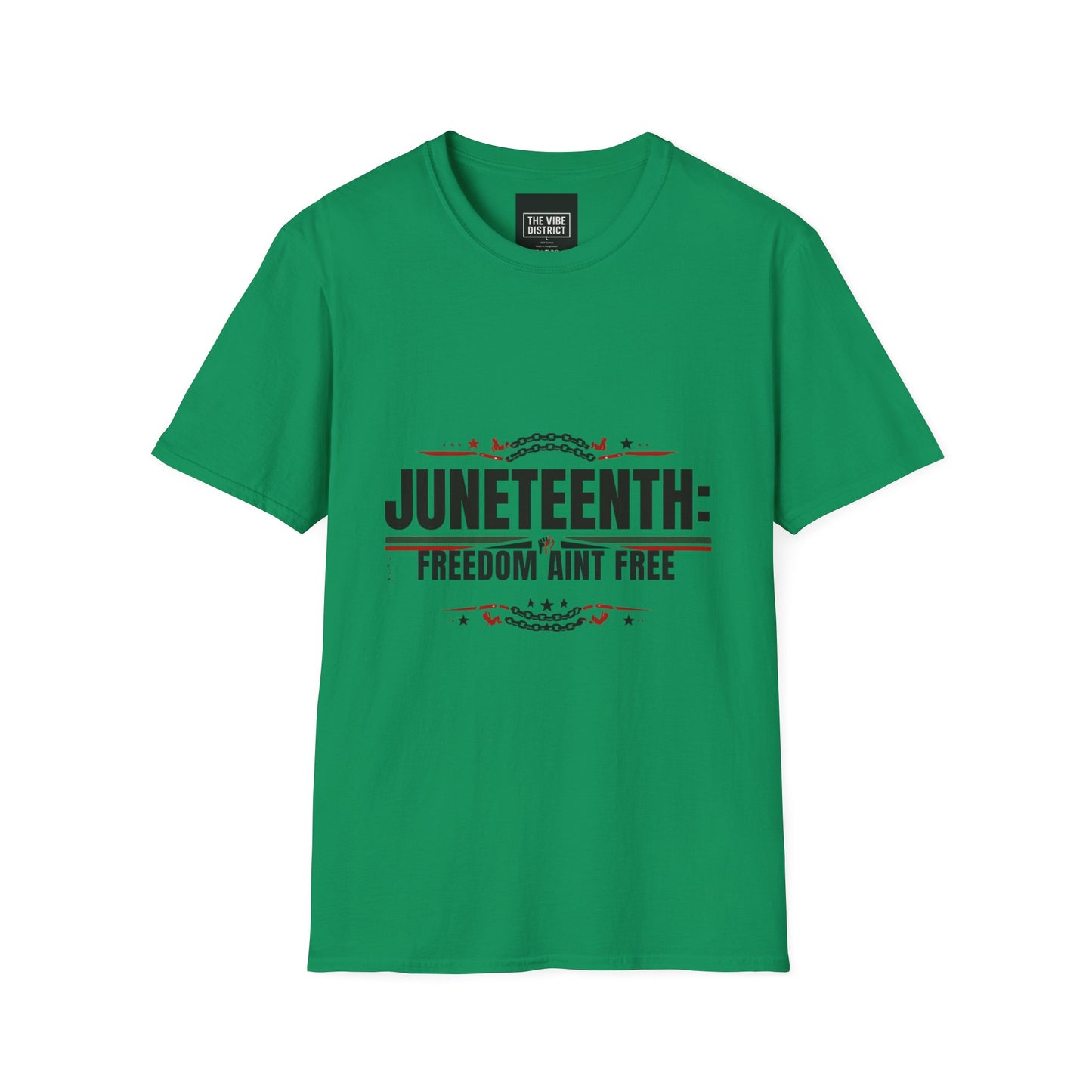 Juneteenth Freedom Ain't Free Unisex Softstyle T-Shirt